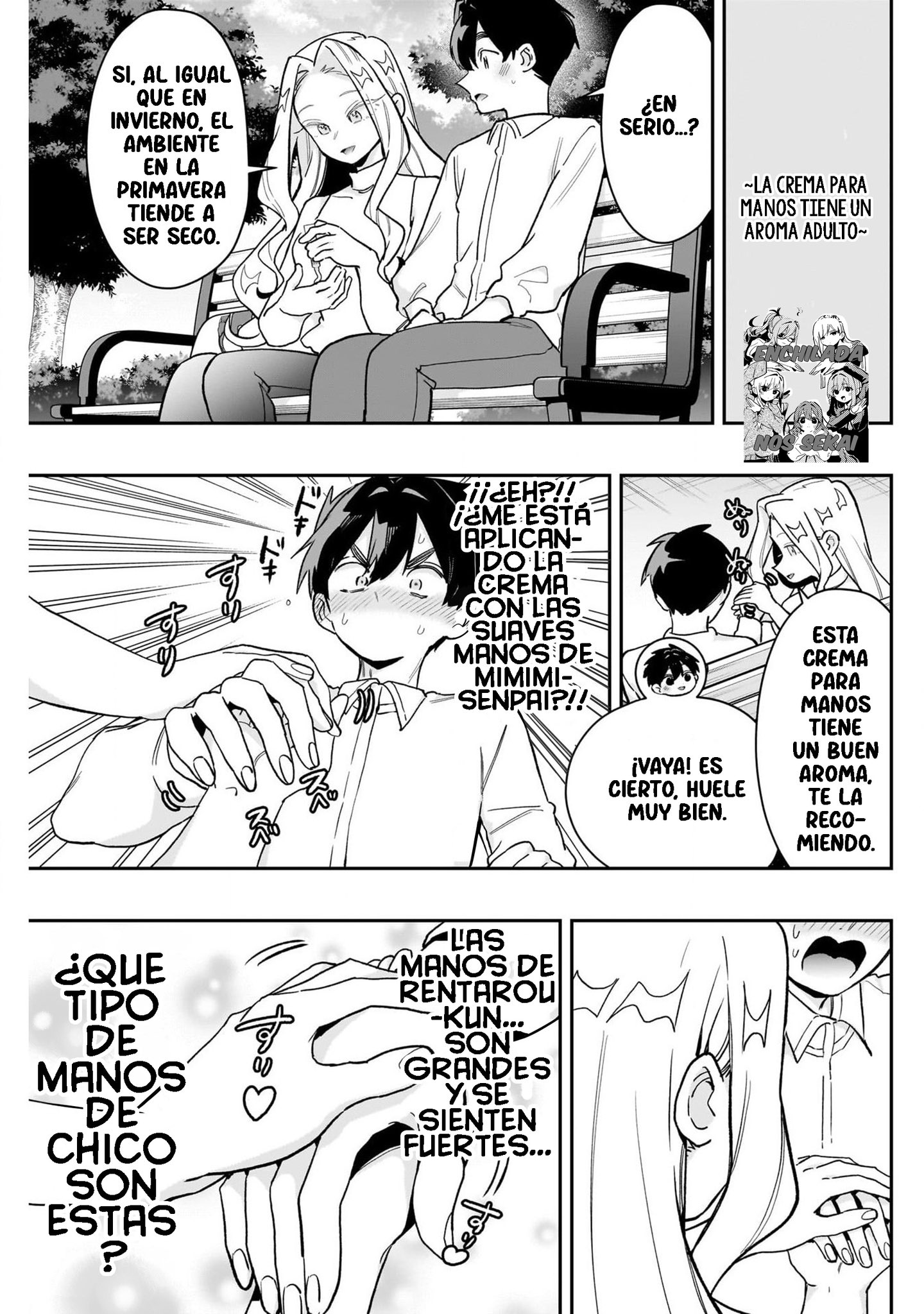 Kimi no koto ga Dai Dai Dai Dai Daisuki na 100-nin no Kanojo Capitulo 215: La vida diaria de Rentarou con sus novias (parte 6) página 9