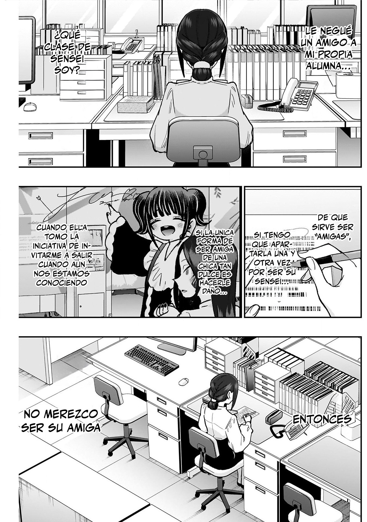 Kimi no koto ga Dai Dai Dai Dai Daisuki na 100-nin no Kanojo Capitulo 216: La distancia entre amigas página 7