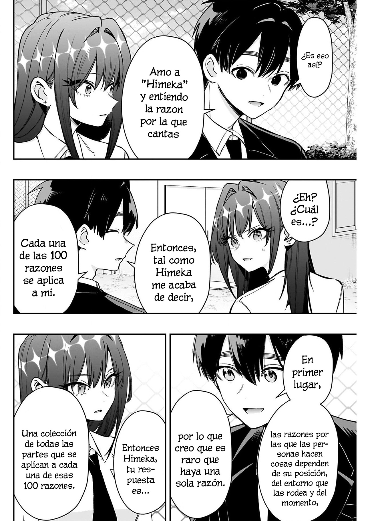 Kimi no koto ga Dai Dai Dai Dai Daisuki na 100-nin no Kanojo Capitulo 217: Mi razón para cantar página 12
