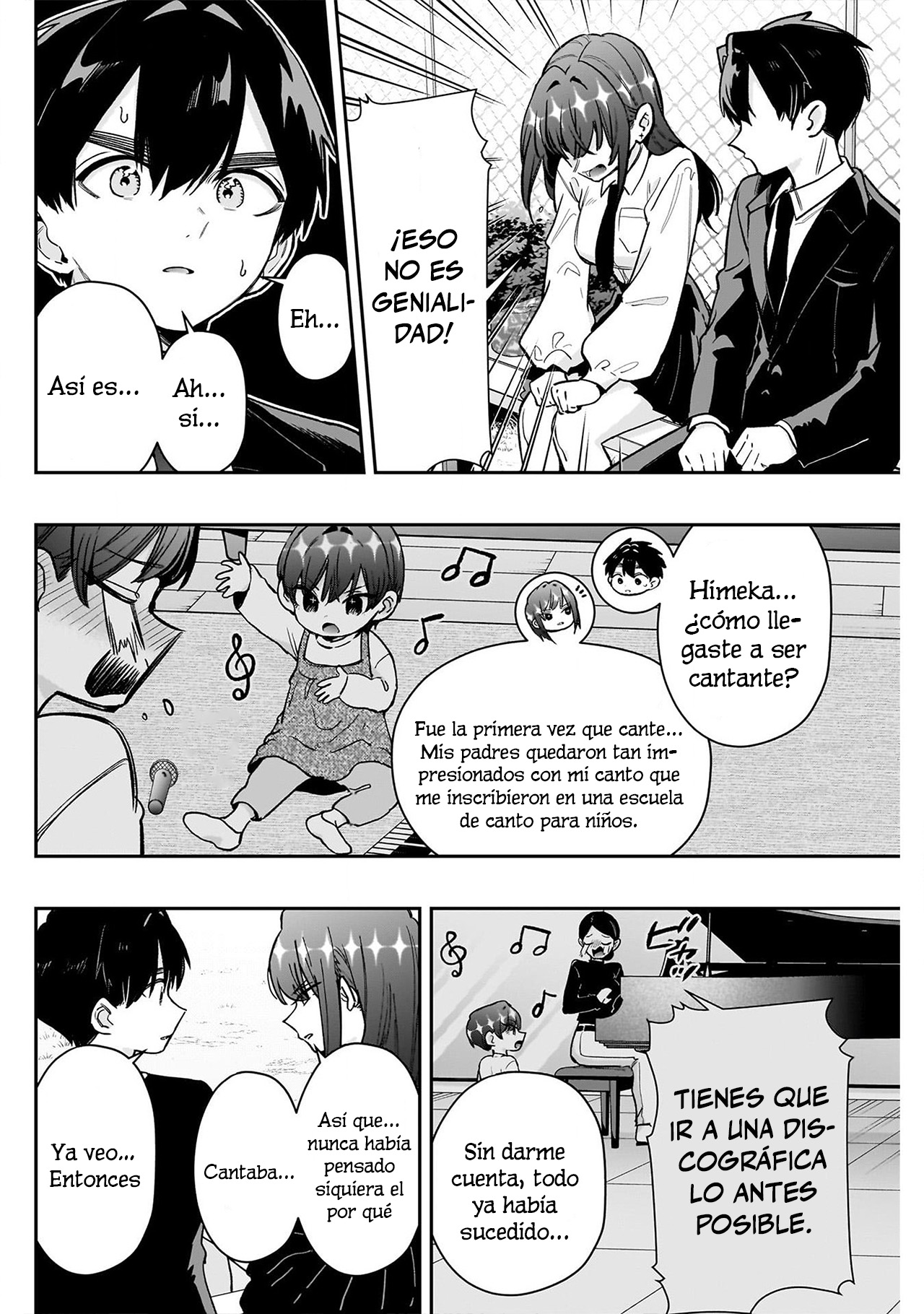 Kimi no koto ga Dai Dai Dai Dai Daisuki na 100-nin no Kanojo Capitulo 217: Mi razón para cantar página 8