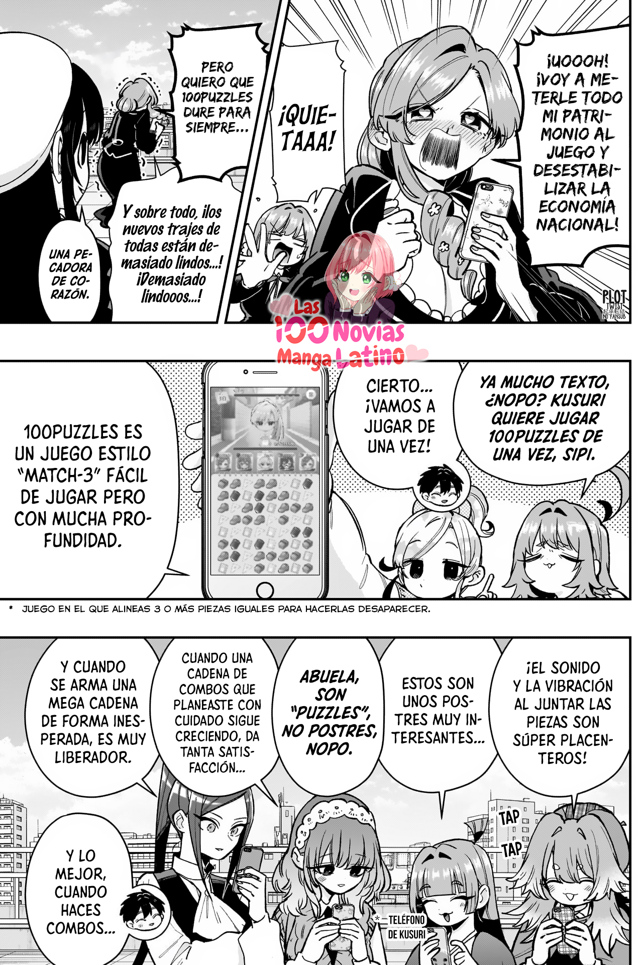 Kimi no koto ga Dai Dai Dai Dai Daisuki na 100-nin no Kanojo Capitulo 218: ¡100Puzzles! (sólo en Japón) página 3
