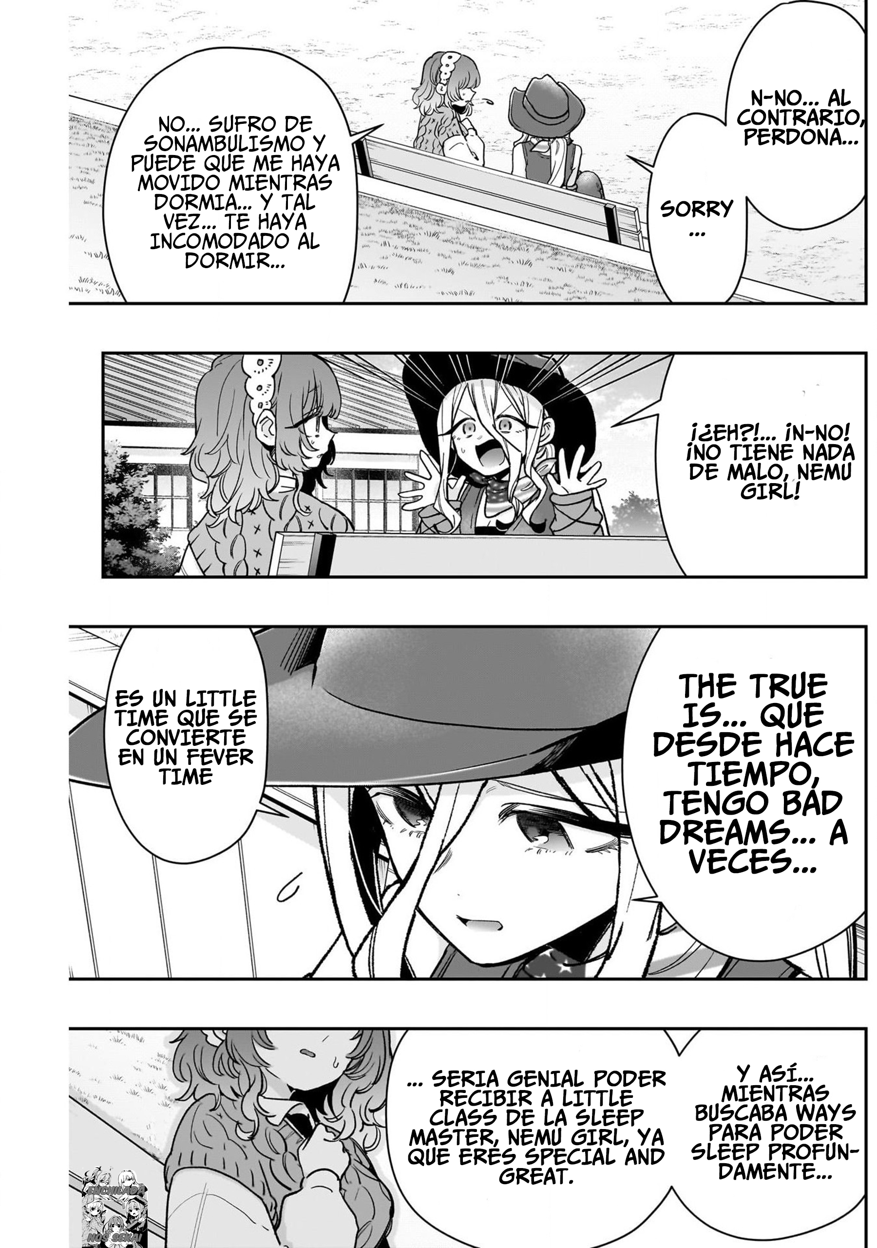 Kimi no koto ga Dai Dai Dai Dai Daisuki na 100-nin no Kanojo Capitulo 219: Nemu-girl, la guardiana de los sueñeishon página 8