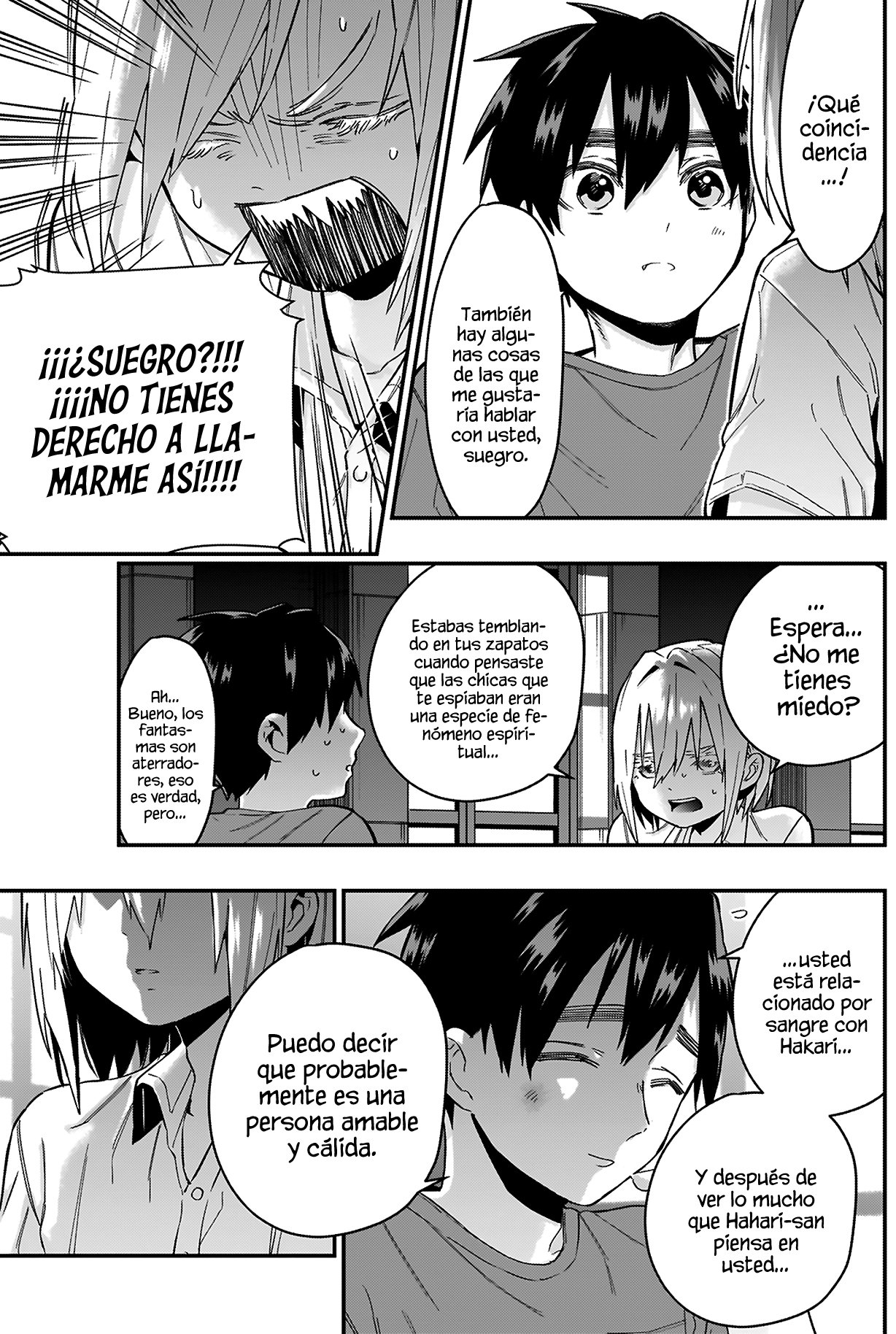Kimi no koto ga Dai Dai Dai Dai Daisuki na 100-nin no Kanojo Capitulo 22: Miembros de la familia Hanazono página 17