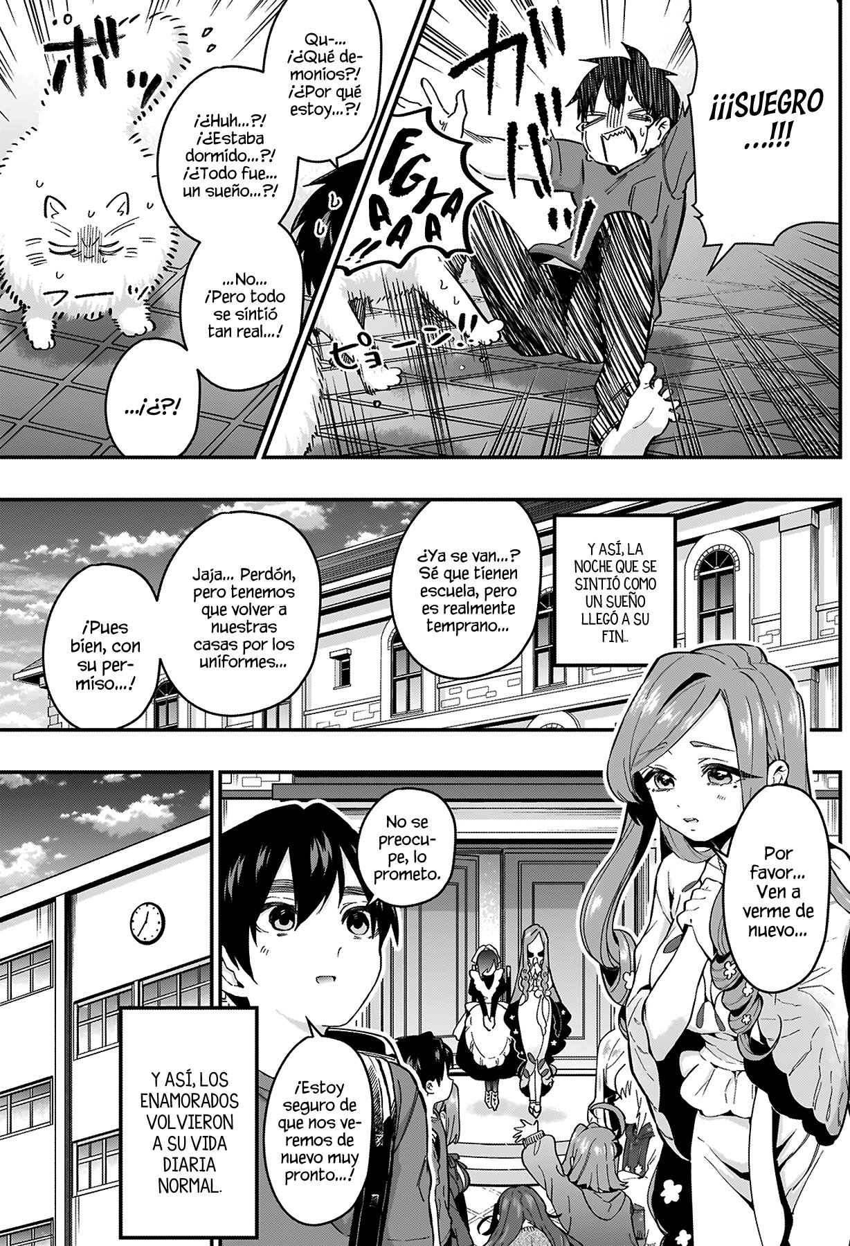 Kimi no koto ga Dai Dai Dai Dai Daisuki na 100-nin no Kanojo Capitulo 22: Miembros de la familia Hanazono página 21
