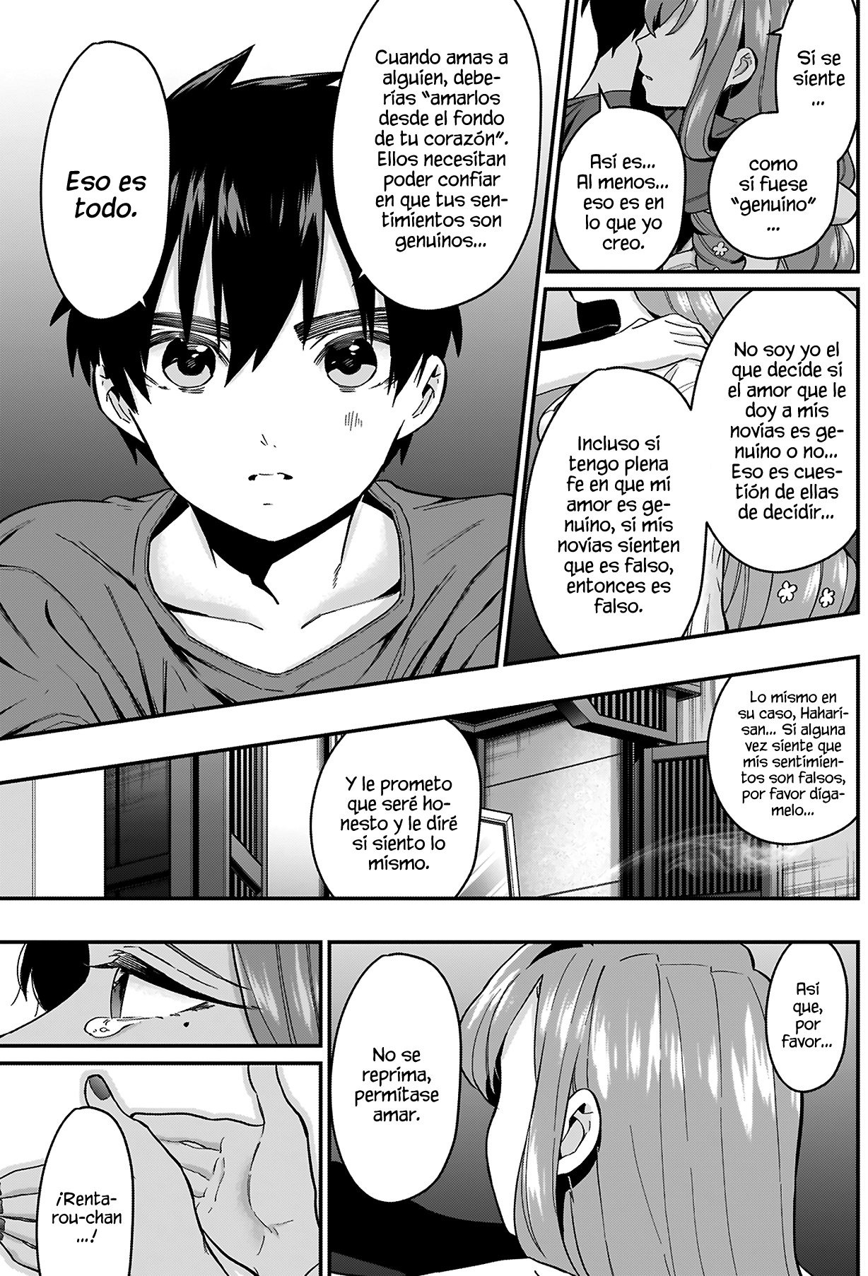 Kimi no koto ga Dai Dai Dai Dai Daisuki na 100-nin no Kanojo Capitulo 22: Miembros de la familia Hanazono página 8