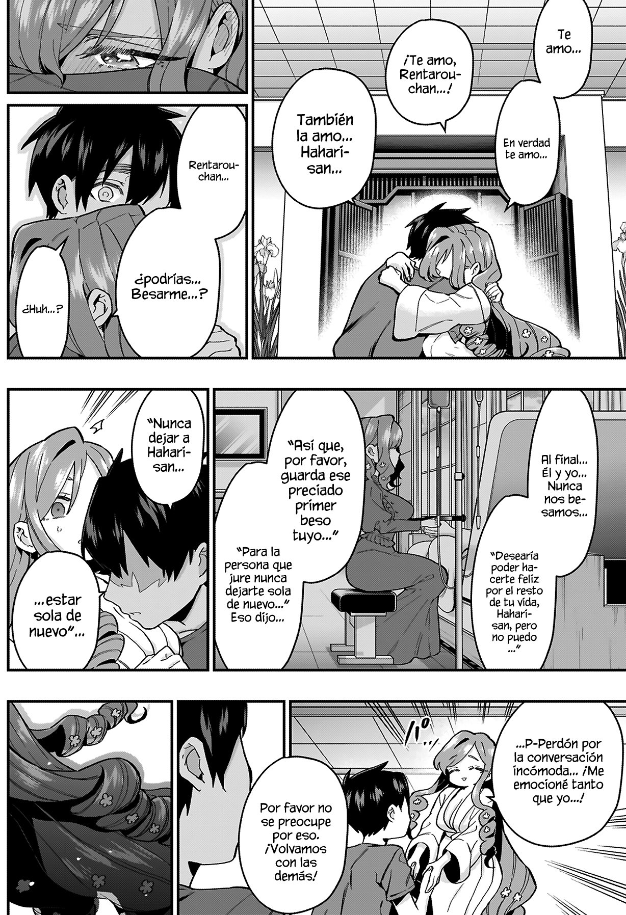Kimi no koto ga Dai Dai Dai Dai Daisuki na 100-nin no Kanojo Capitulo 22: Miembros de la familia Hanazono página 9