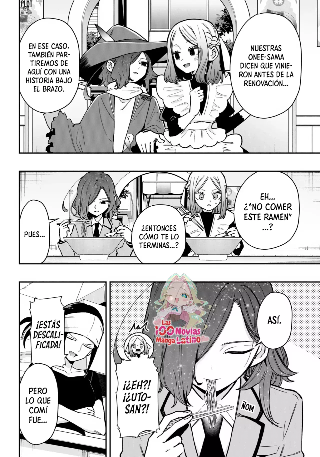 Kimi no koto ga Dai Dai Dai Dai Daisuki na 100-nin no Kanojo Capitulo 220: La familia Rentarou vs. el desafío de ramen (round 2) página 12