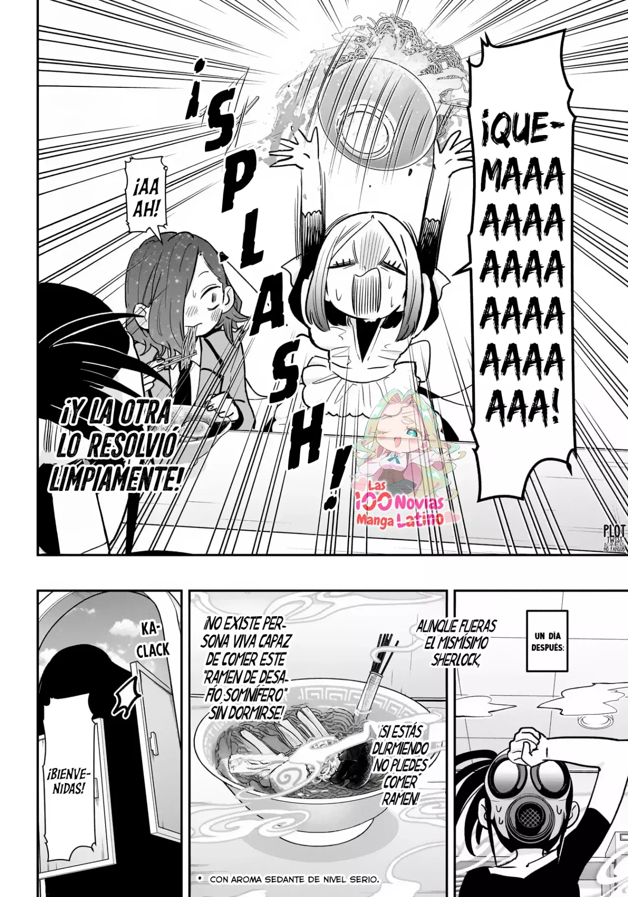 Kimi no koto ga Dai Dai Dai Dai Daisuki na 100-nin no Kanojo Capitulo 220: La familia Rentarou vs. el desafío de ramen (round 2) página 14