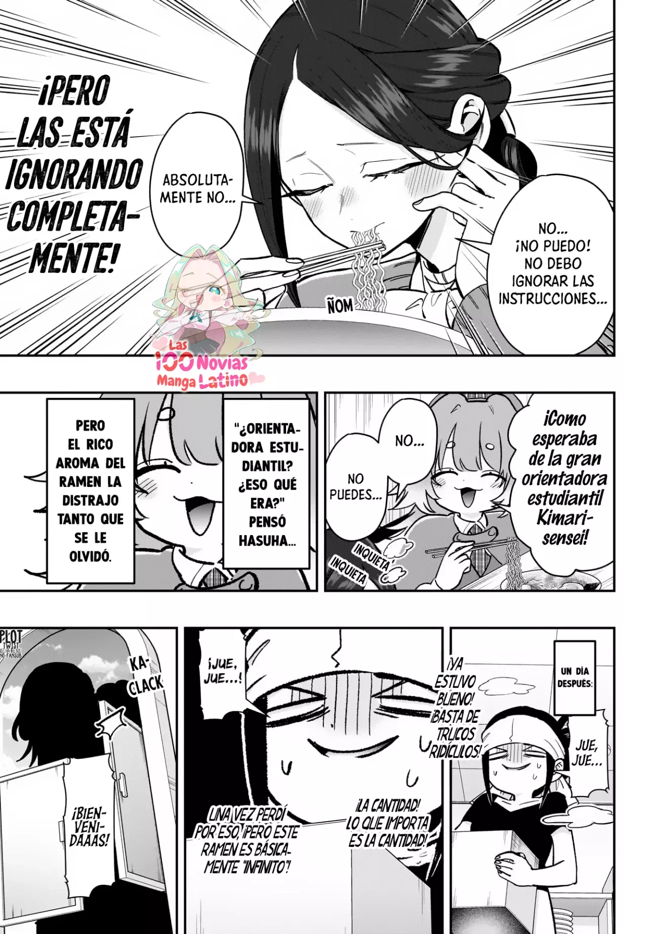 Kimi no koto ga Dai Dai Dai Dai Daisuki na 100-nin no Kanojo Capitulo 220: La familia Rentarou vs. el desafío de ramen (round 2) página 19