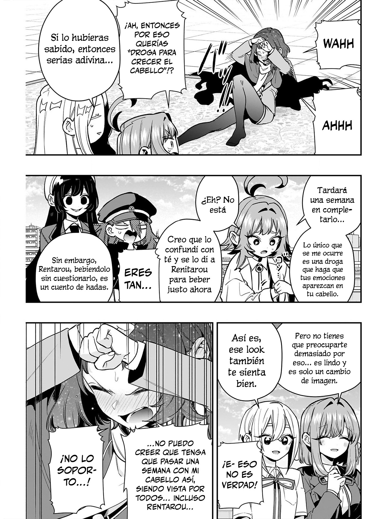 Kimi no koto ga Dai Dai Dai Dai Daisuki na 100-nin no Kanojo Capitulo 221: Una despedida de pelos página 13