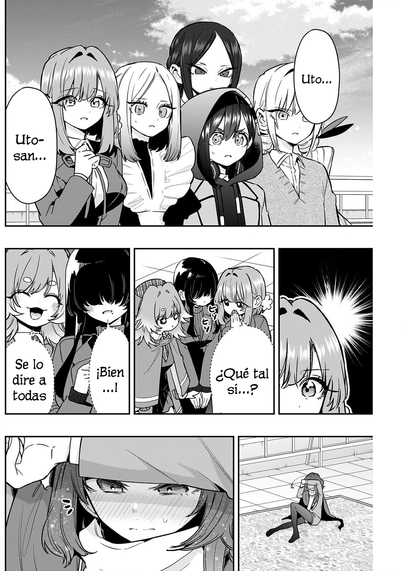 Kimi no koto ga Dai Dai Dai Dai Daisuki na 100-nin no Kanojo Capitulo 221: Una despedida de pelos página 14