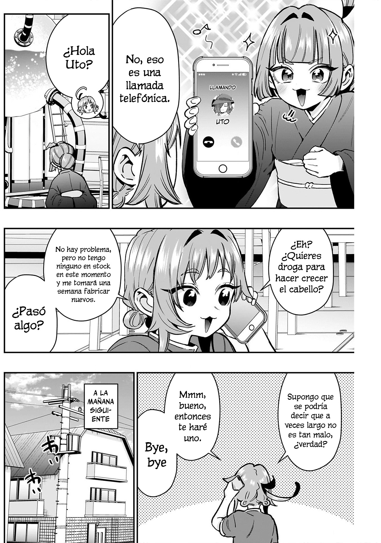 Kimi no koto ga Dai Dai Dai Dai Daisuki na 100-nin no Kanojo Capitulo 221: Una despedida de pelos página 4