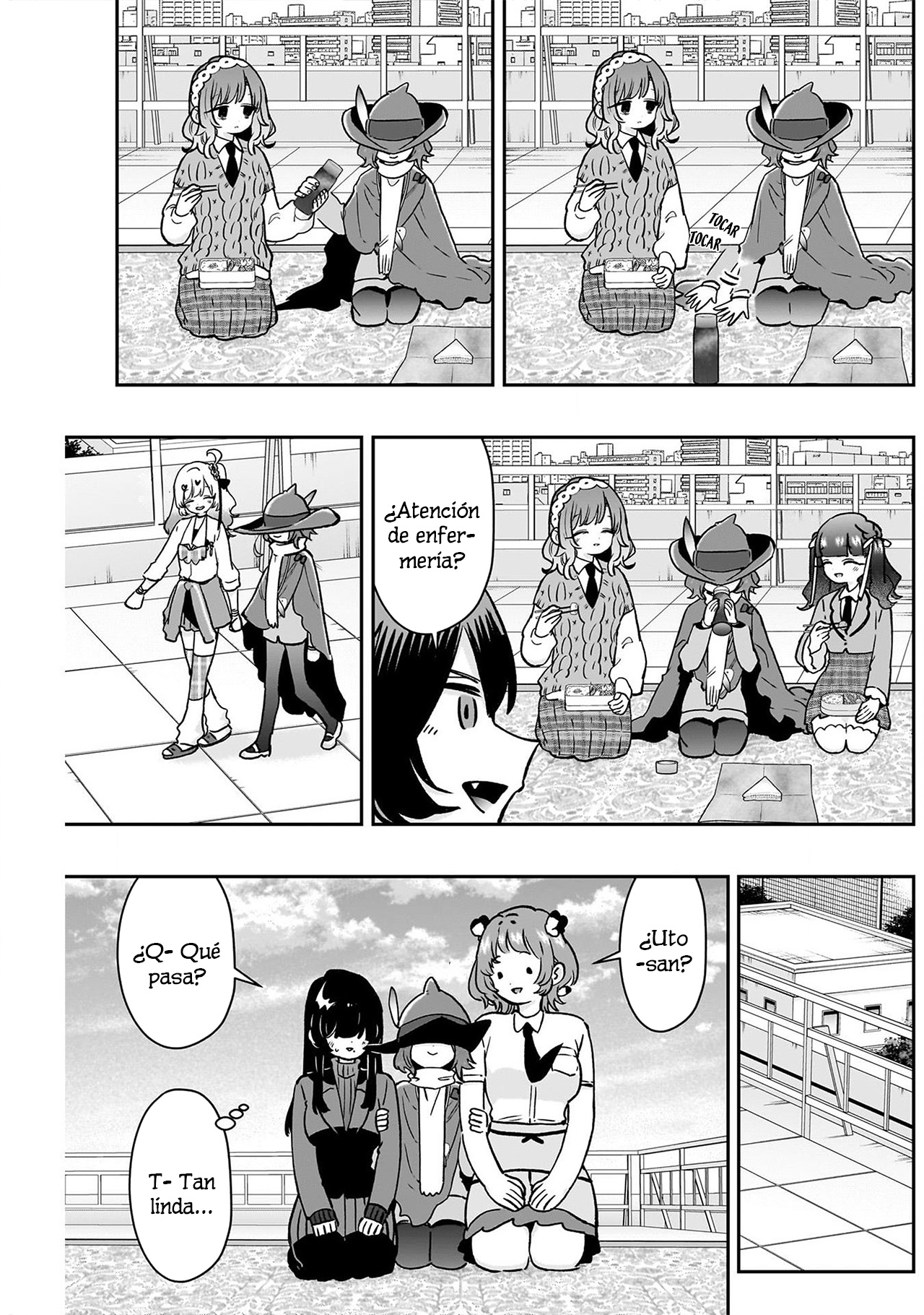 Kimi no koto ga Dai Dai Dai Dai Daisuki na 100-nin no Kanojo Capitulo 221: Una despedida de pelos página 9