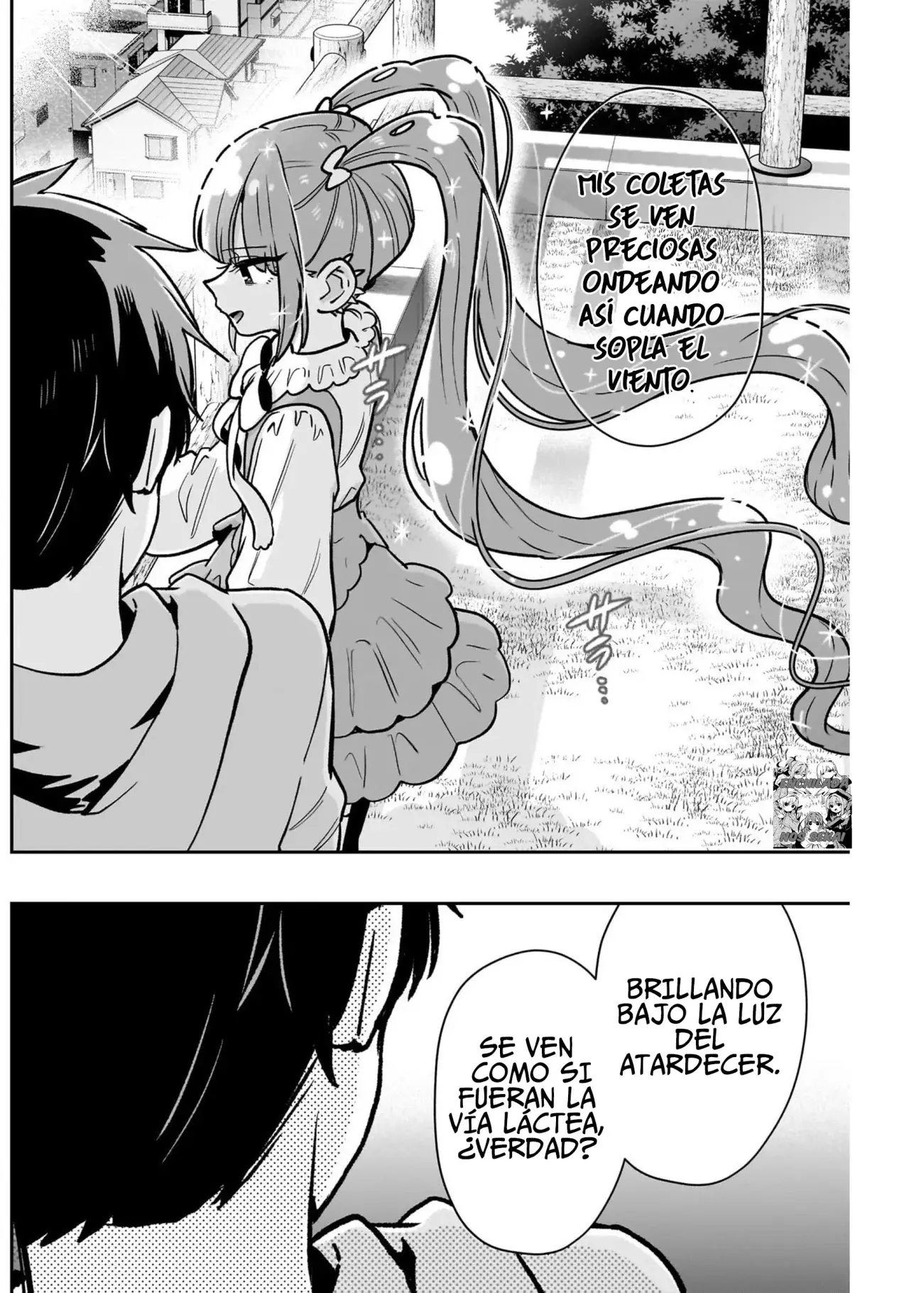 Kimi no koto ga Dai Dai Dai Dai Daisuki na 100-nin no Kanojo Capitulo 222: La chica de las coletas página 10