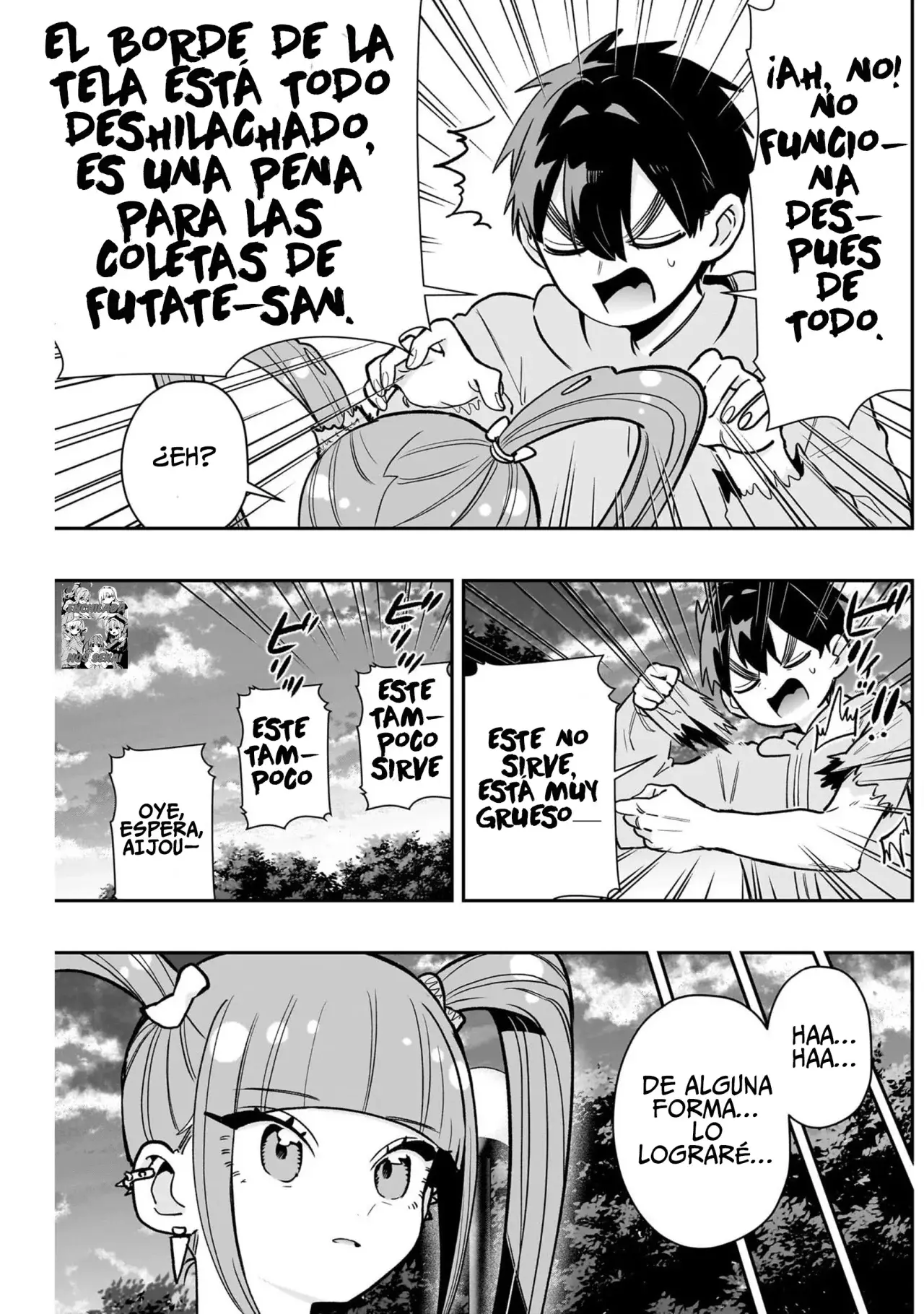 Kimi no koto ga Dai Dai Dai Dai Daisuki na 100-nin no Kanojo Capitulo 222: La chica de las coletas página 17
