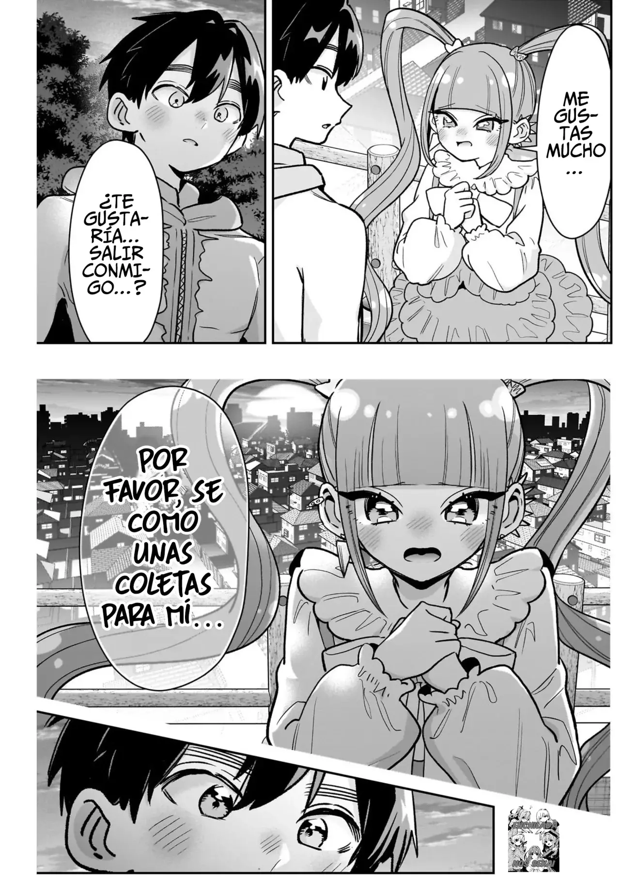 Kimi no koto ga Dai Dai Dai Dai Daisuki na 100-nin no Kanojo Capitulo 222: La chica de las coletas página 19