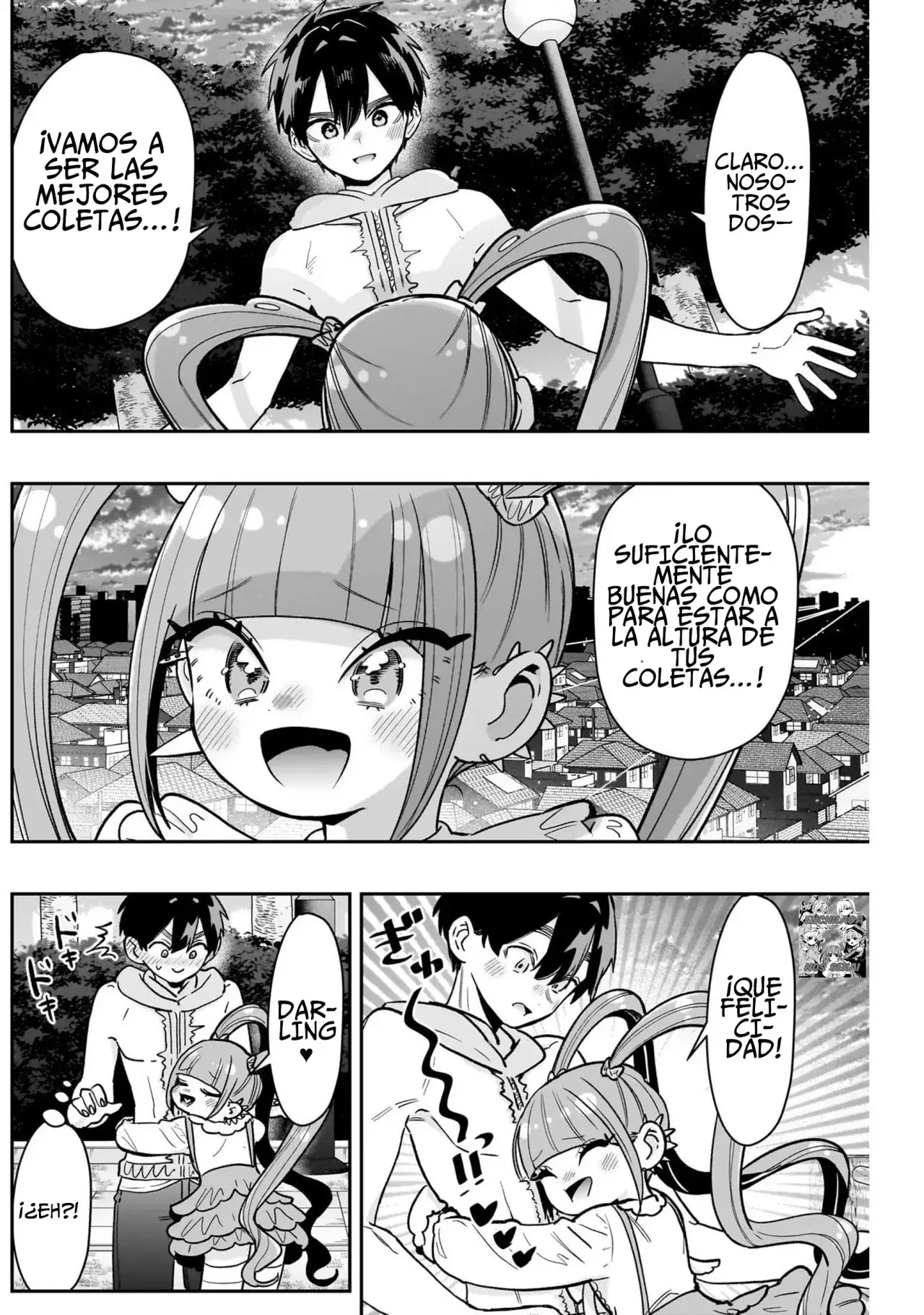 Kimi no koto ga Dai Dai Dai Dai Daisuki na 100-nin no Kanojo Capitulo 222: La chica de las coletas página 20