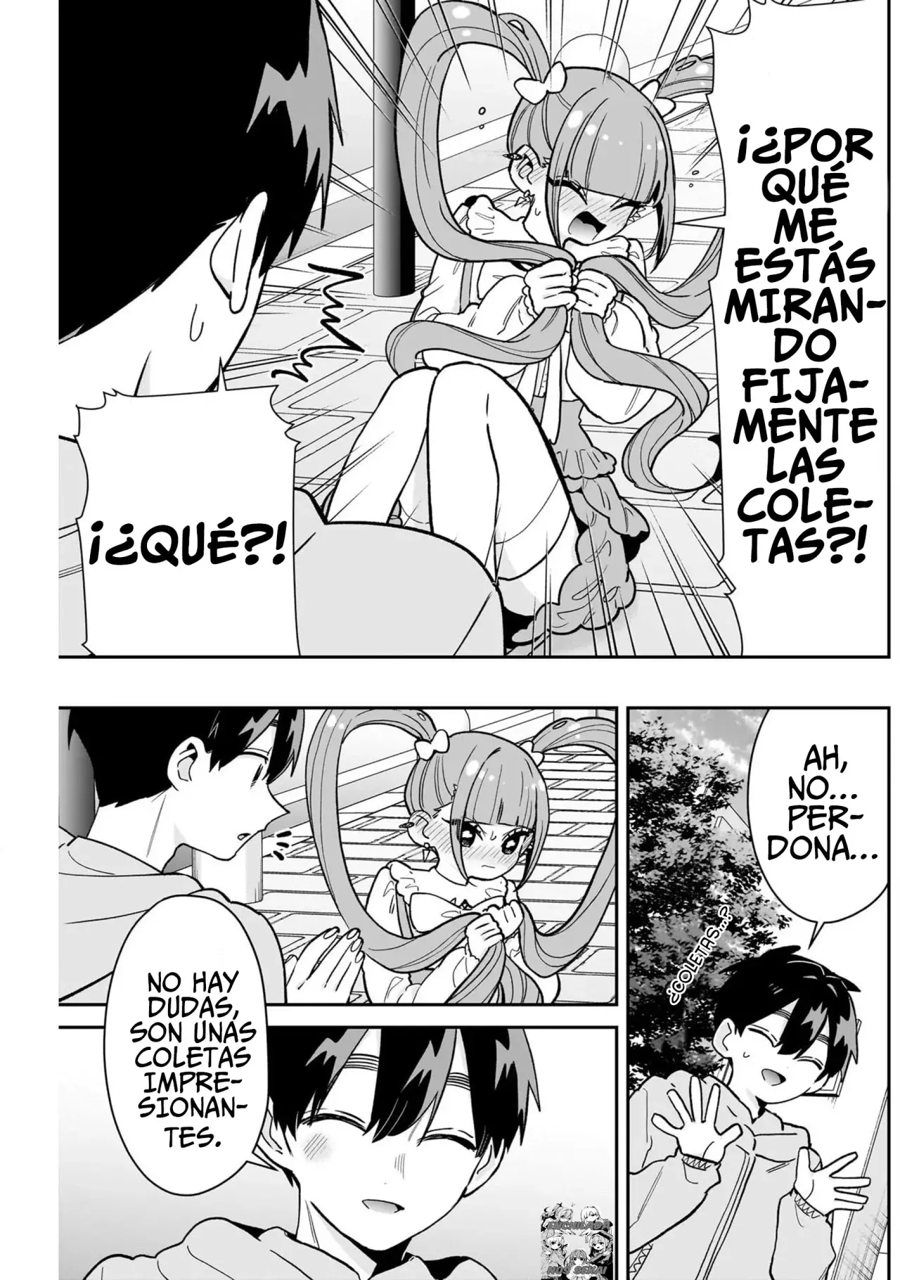 Kimi no koto ga Dai Dai Dai Dai Daisuki na 100-nin no Kanojo Capitulo 222: La chica de las coletas página 7