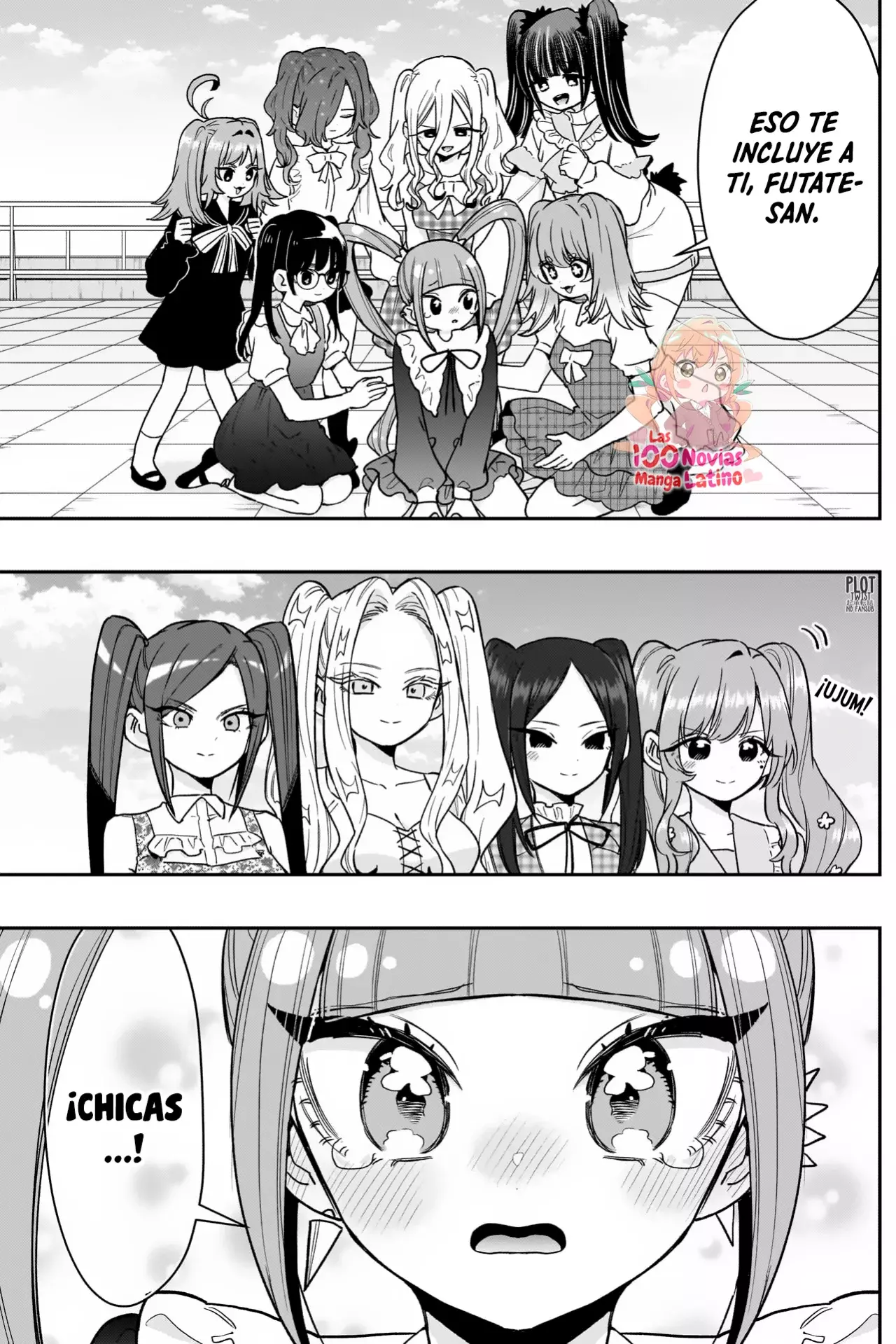 Kimi no koto ga Dai Dai Dai Dai Daisuki na 100-nin no Kanojo Capitulo 223: Las coletas de la familia Rentarou página 14