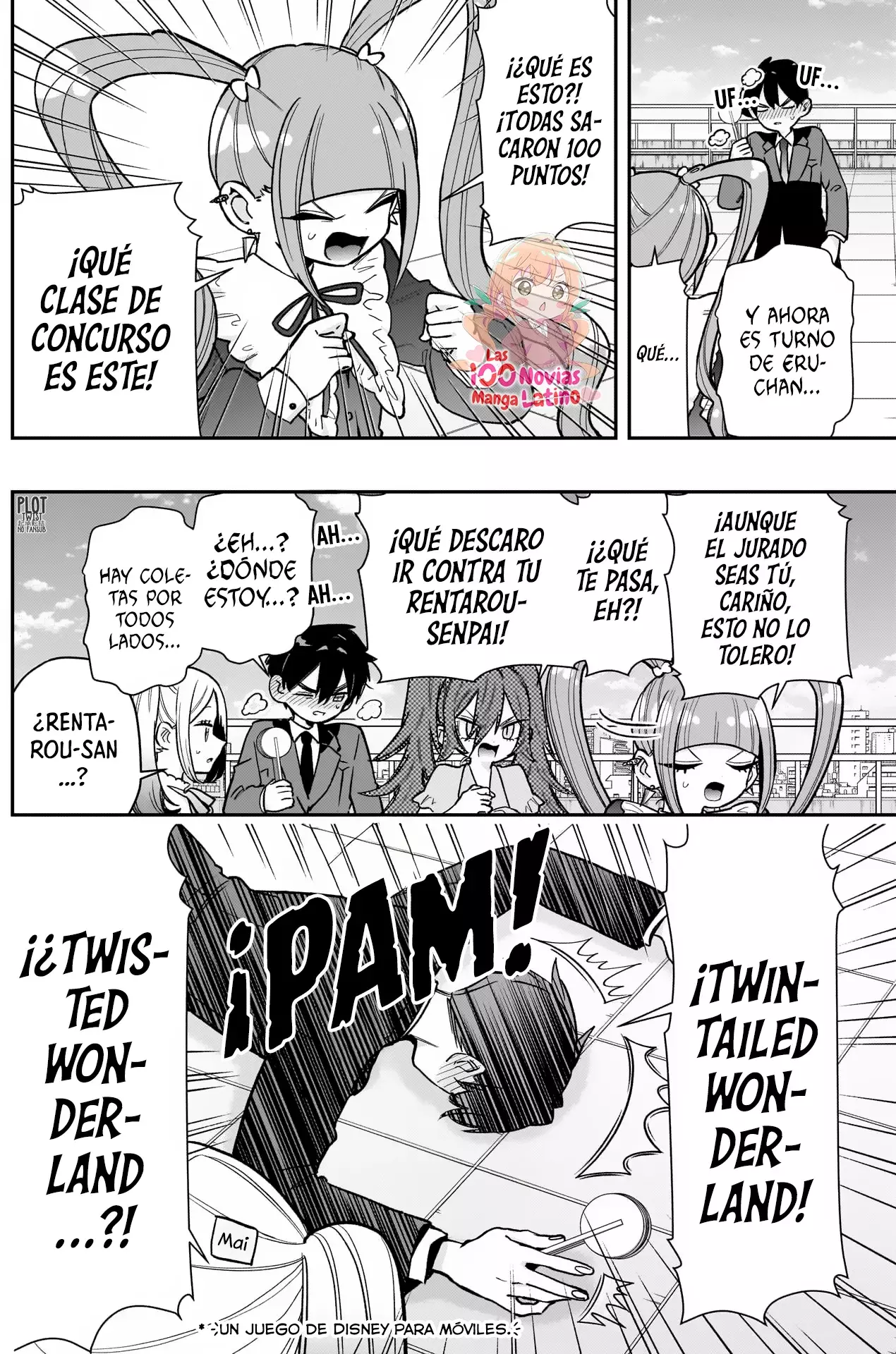 Kimi no koto ga Dai Dai Dai Dai Daisuki na 100-nin no Kanojo Capitulo 223: Las coletas de la familia Rentarou página 9