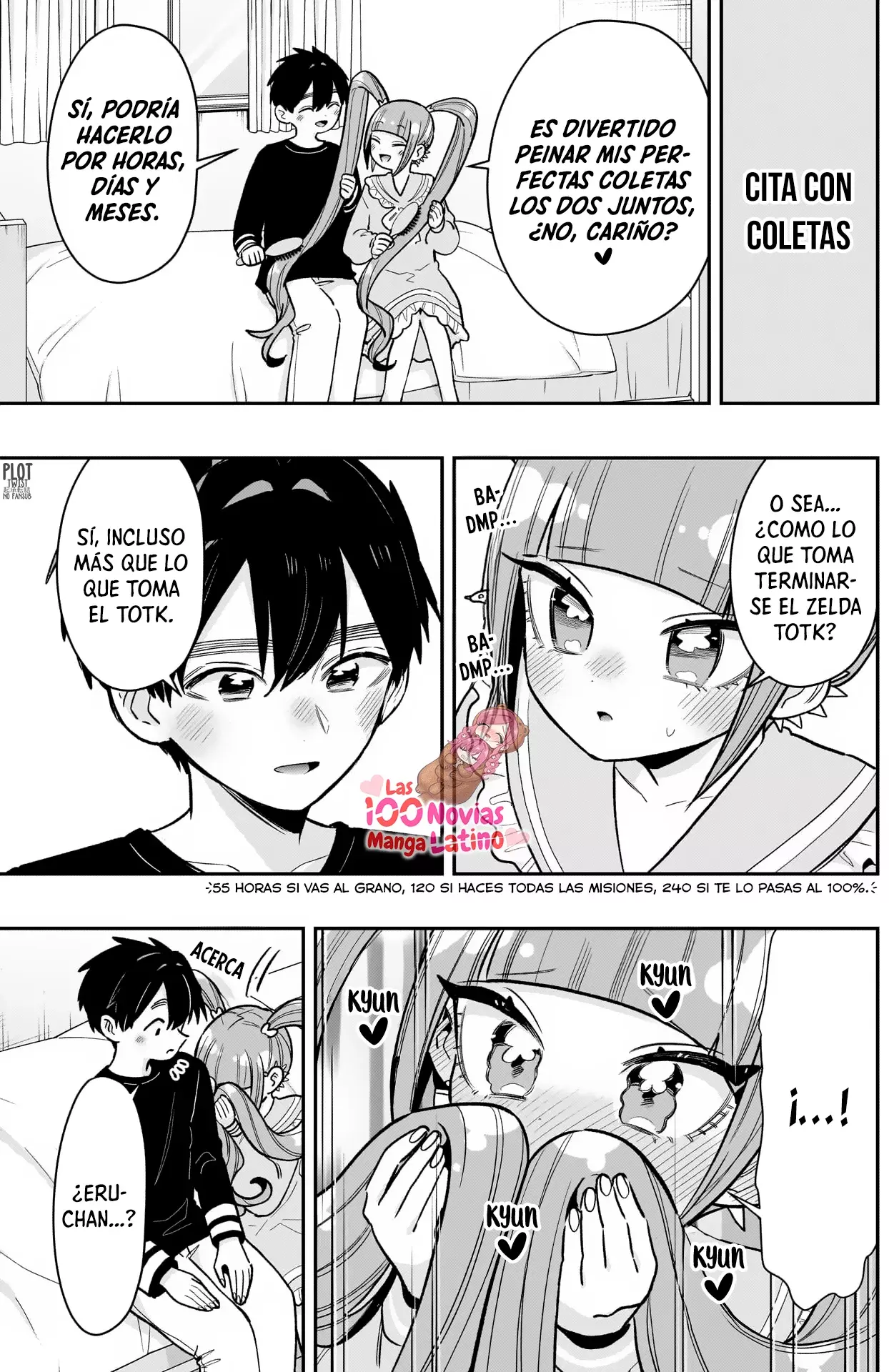 Kimi no koto ga Dai Dai Dai Dai Daisuki na 100-nin no Kanojo Capitulo 224: La vida diaria de Rentarou con sus novias (parte 7) página 9