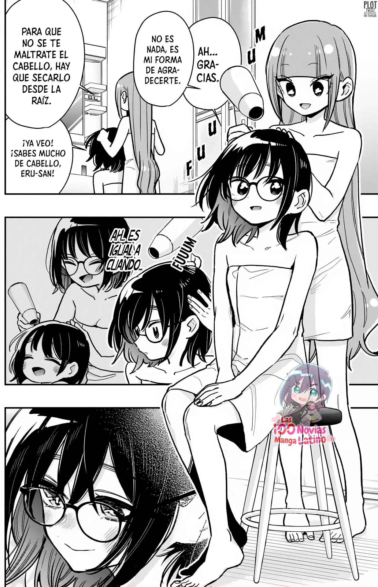 Kimi no koto ga Dai Dai Dai Dai Daisuki na 100-nin no Kanojo Capitulo 225: El entrenamiento nupcial + pijamada de las chicas de primero de secundaria página 14
