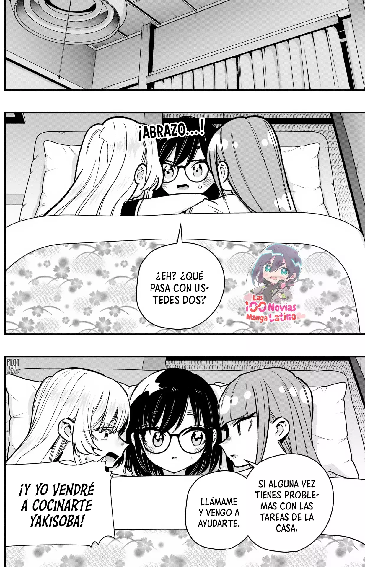 Kimi no koto ga Dai Dai Dai Dai Daisuki na 100-nin no Kanojo Capitulo 225: El entrenamiento nupcial + pijamada de las chicas de primero de secundaria página 18