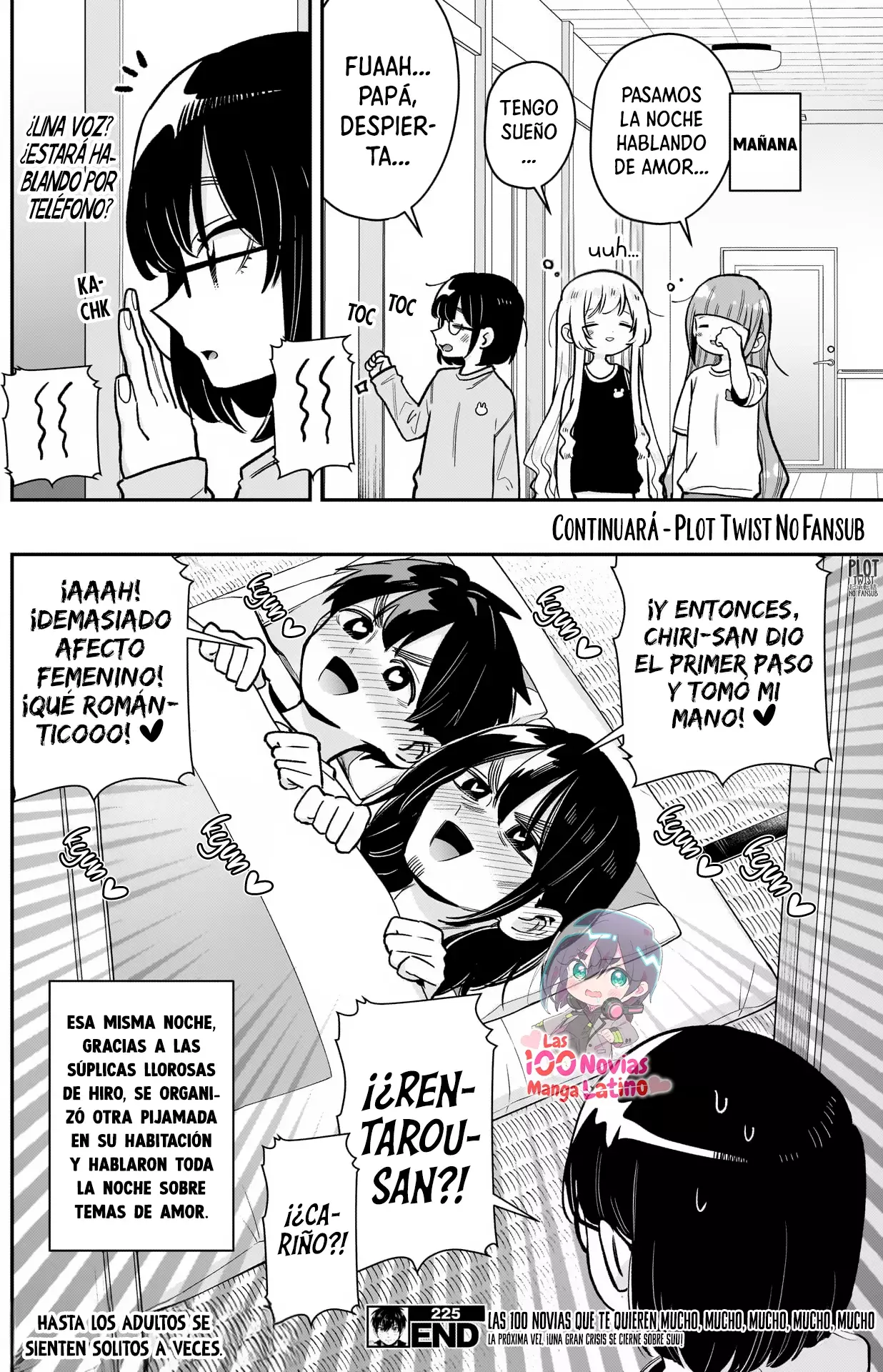 Kimi no koto ga Dai Dai Dai Dai Daisuki na 100-nin no Kanojo Capitulo 225: El entrenamiento nupcial + pijamada de las chicas de primero de secundaria página 22