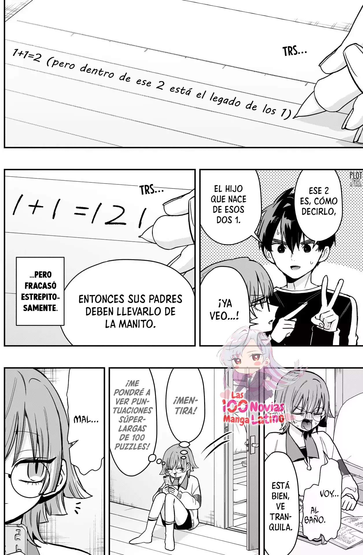Kimi no koto ga Dai Dai Dai Dai Daisuki na 100-nin no Kanojo Capitulo 226: Suu dice: ¡las matemáticas son una mierda! página 13