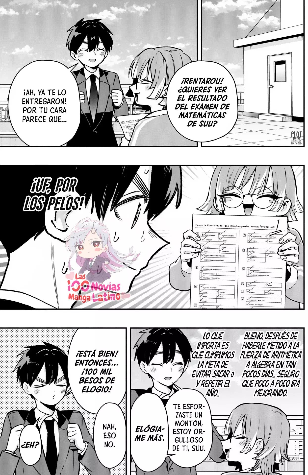 Kimi no koto ga Dai Dai Dai Dai Daisuki na 100-nin no Kanojo Capitulo 226: Suu dice: ¡las matemáticas son una mierda! página 20