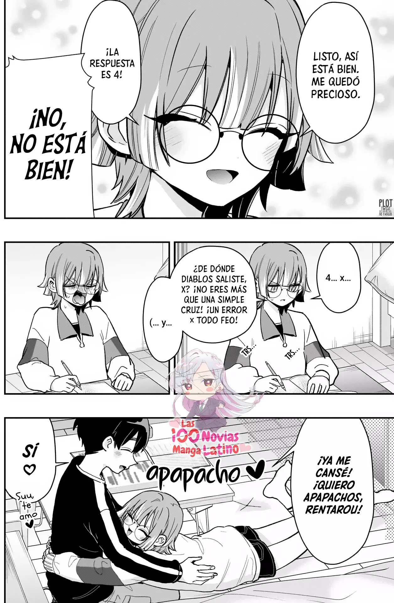 Kimi no koto ga Dai Dai Dai Dai Daisuki na 100-nin no Kanojo Capitulo 226: Suu dice: ¡las matemáticas son una mierda! página 9