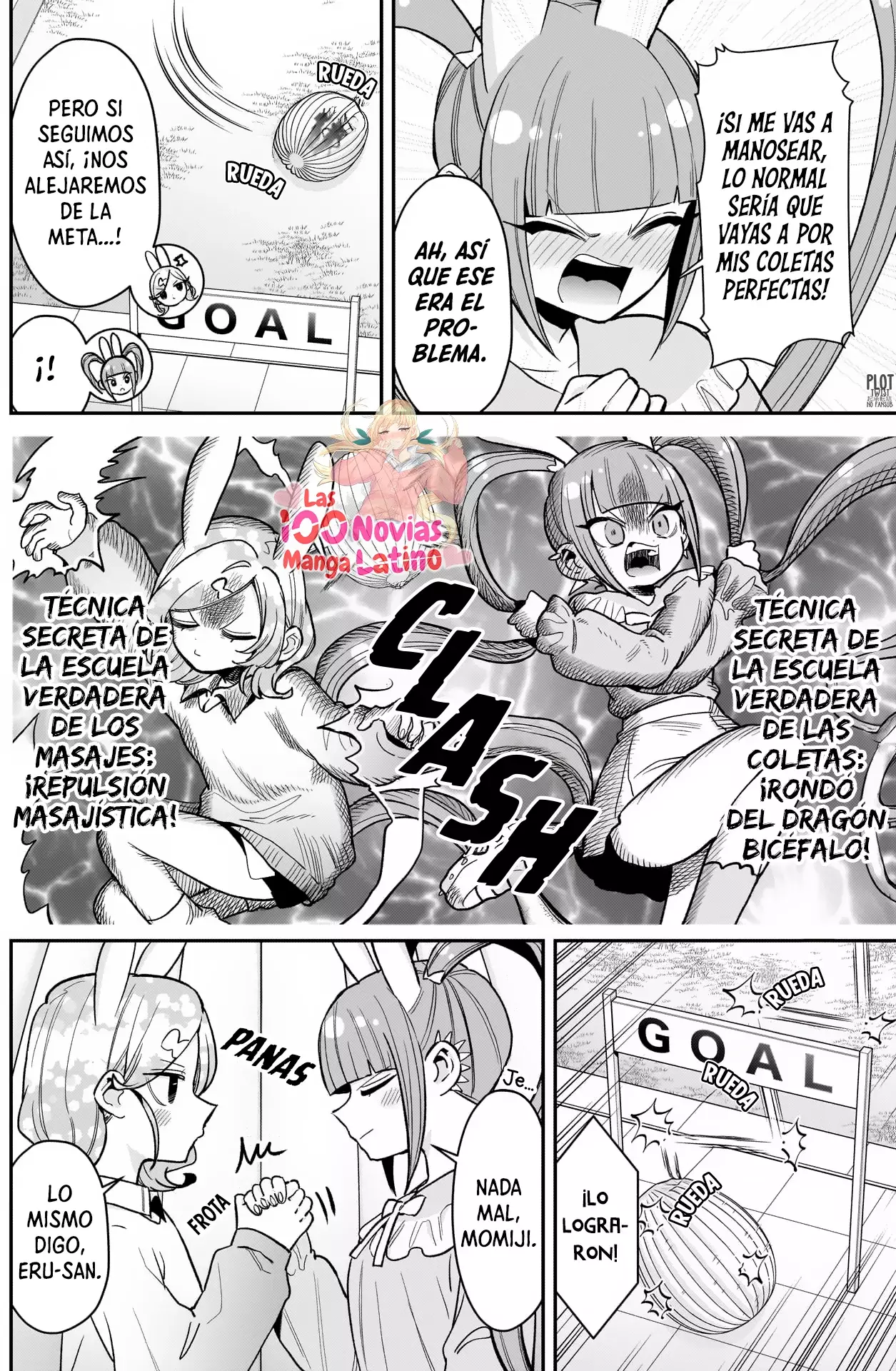 Kimi no koto ga Dai Dai Dai Dai Daisuki na 100-nin no Kanojo Capitulo 227: La familia Rentarou VS Loveneyland: Episodio de Pascua página 10