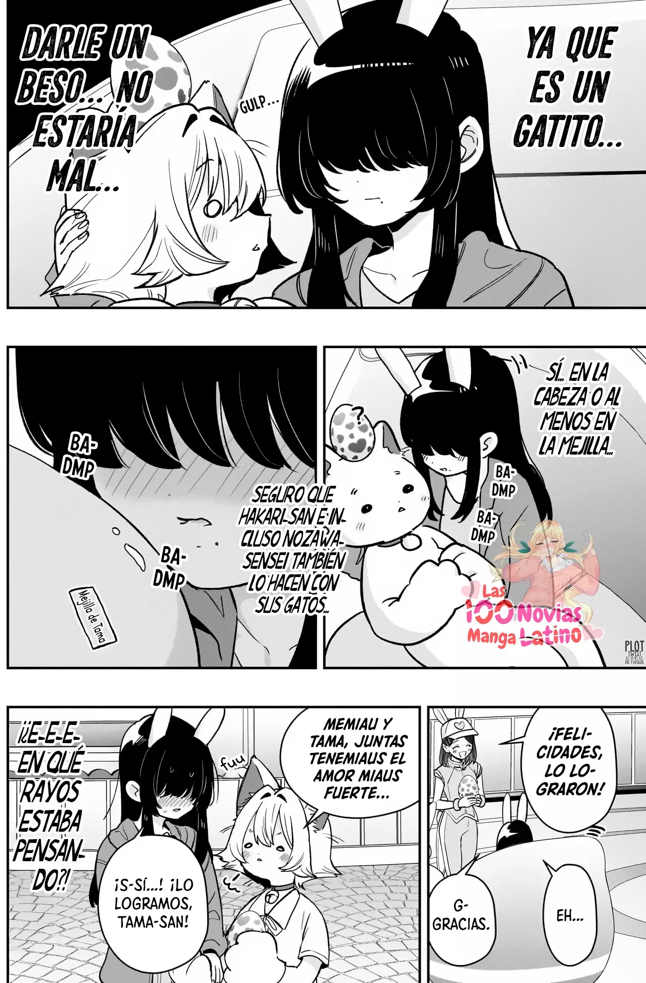 Kimi no koto ga Dai Dai Dai Dai Daisuki na 100-nin no Kanojo Capitulo 227: La familia Rentarou VS Loveneyland: Episodio de Pascua página 14