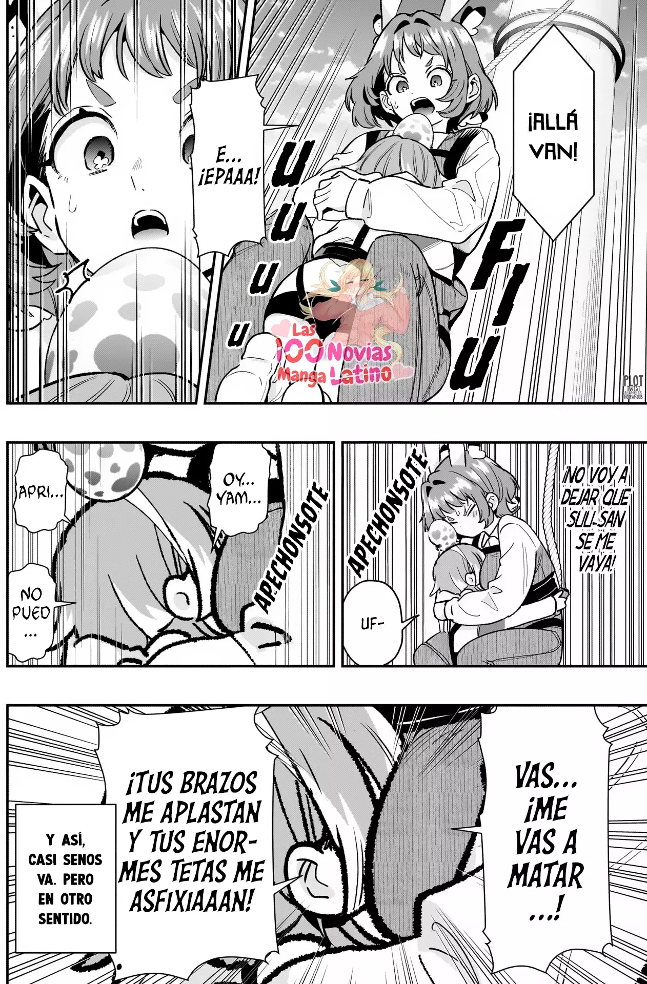Kimi no koto ga Dai Dai Dai Dai Daisuki na 100-nin no Kanojo Capitulo 227: La familia Rentarou VS Loveneyland: Episodio de Pascua página 18