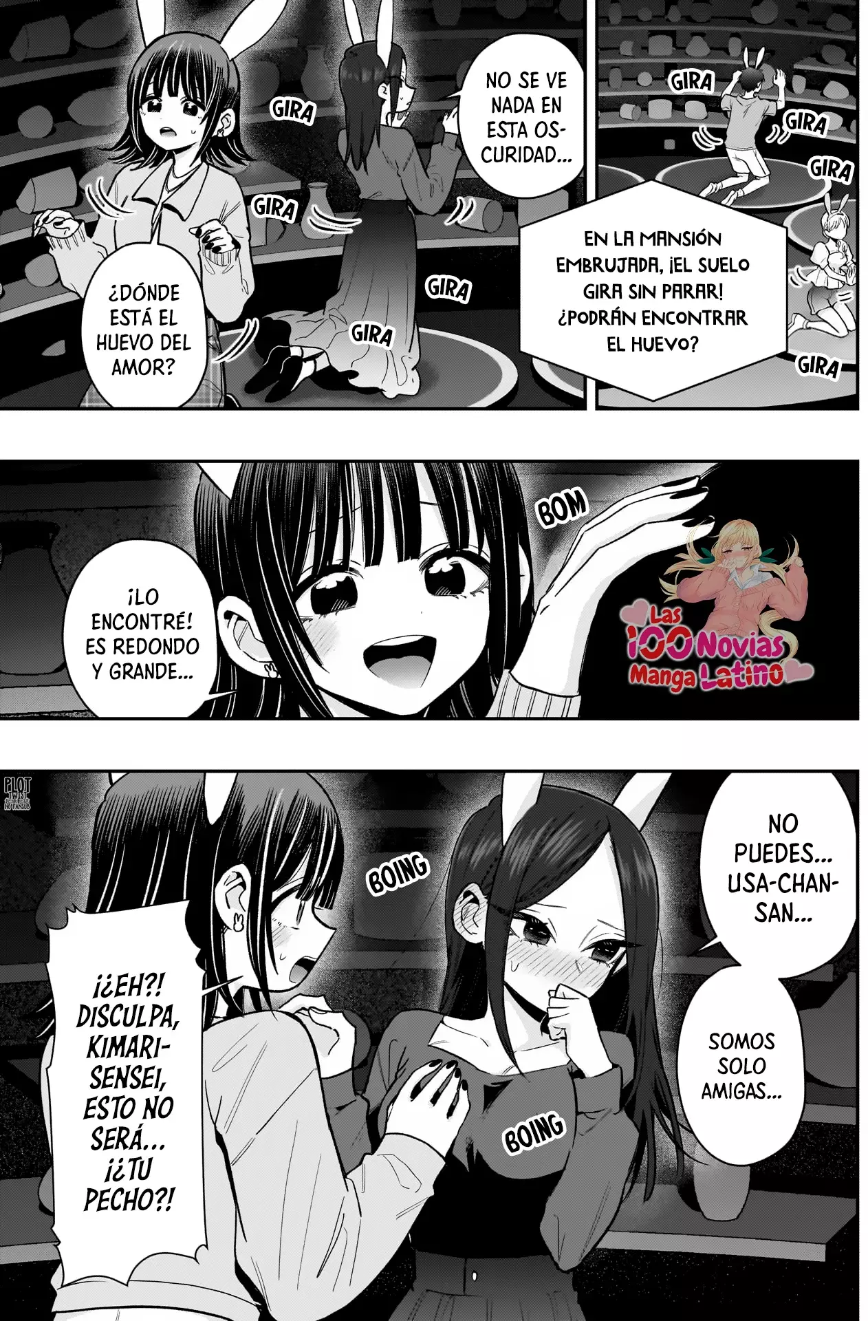 Kimi no koto ga Dai Dai Dai Dai Daisuki na 100-nin no Kanojo Capitulo 227: La familia Rentarou VS Loveneyland: Episodio de Pascua página 19
