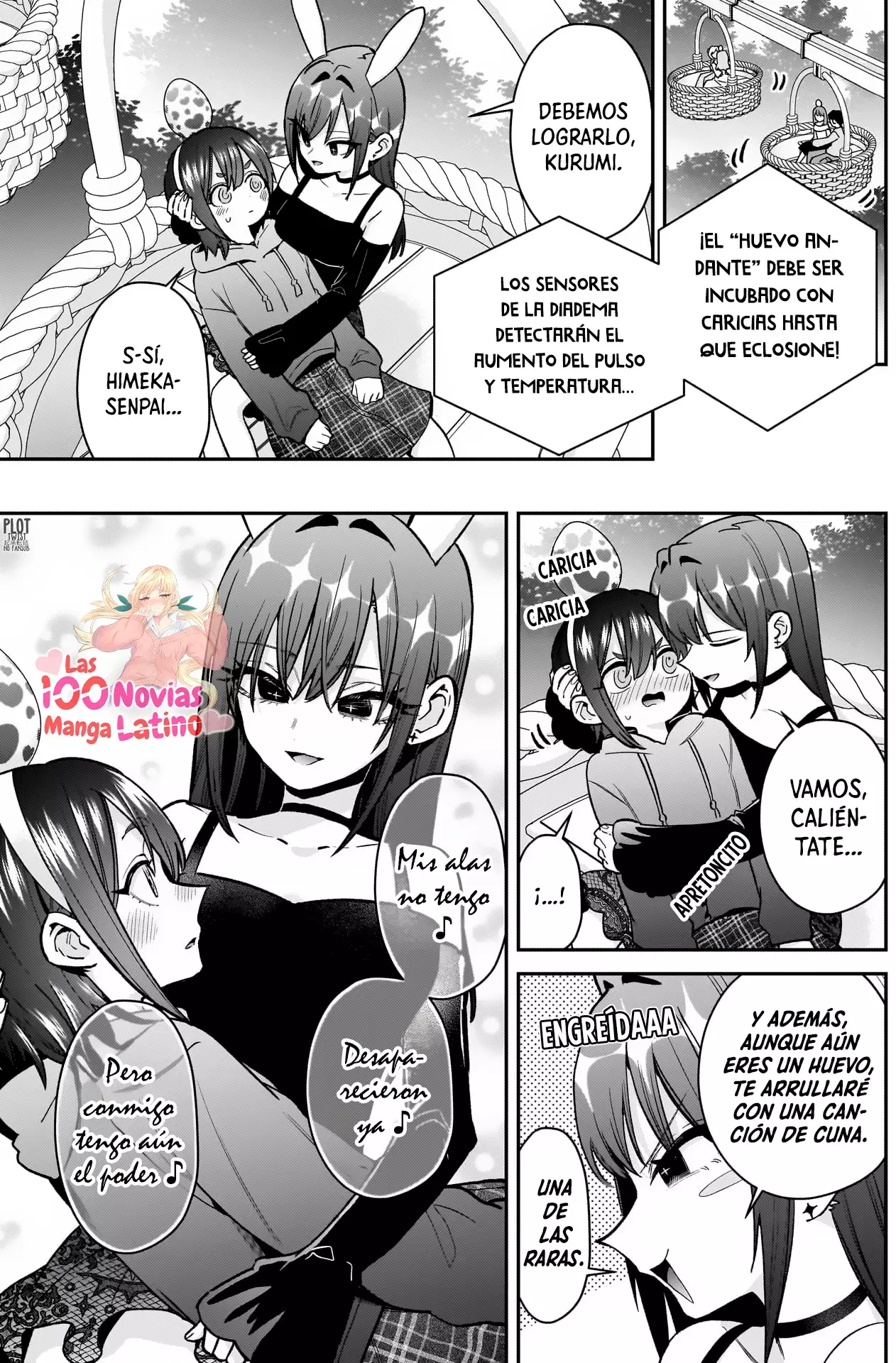 Kimi no koto ga Dai Dai Dai Dai Daisuki na 100-nin no Kanojo Capitulo 227: La familia Rentarou VS Loveneyland: Episodio de Pascua página 21