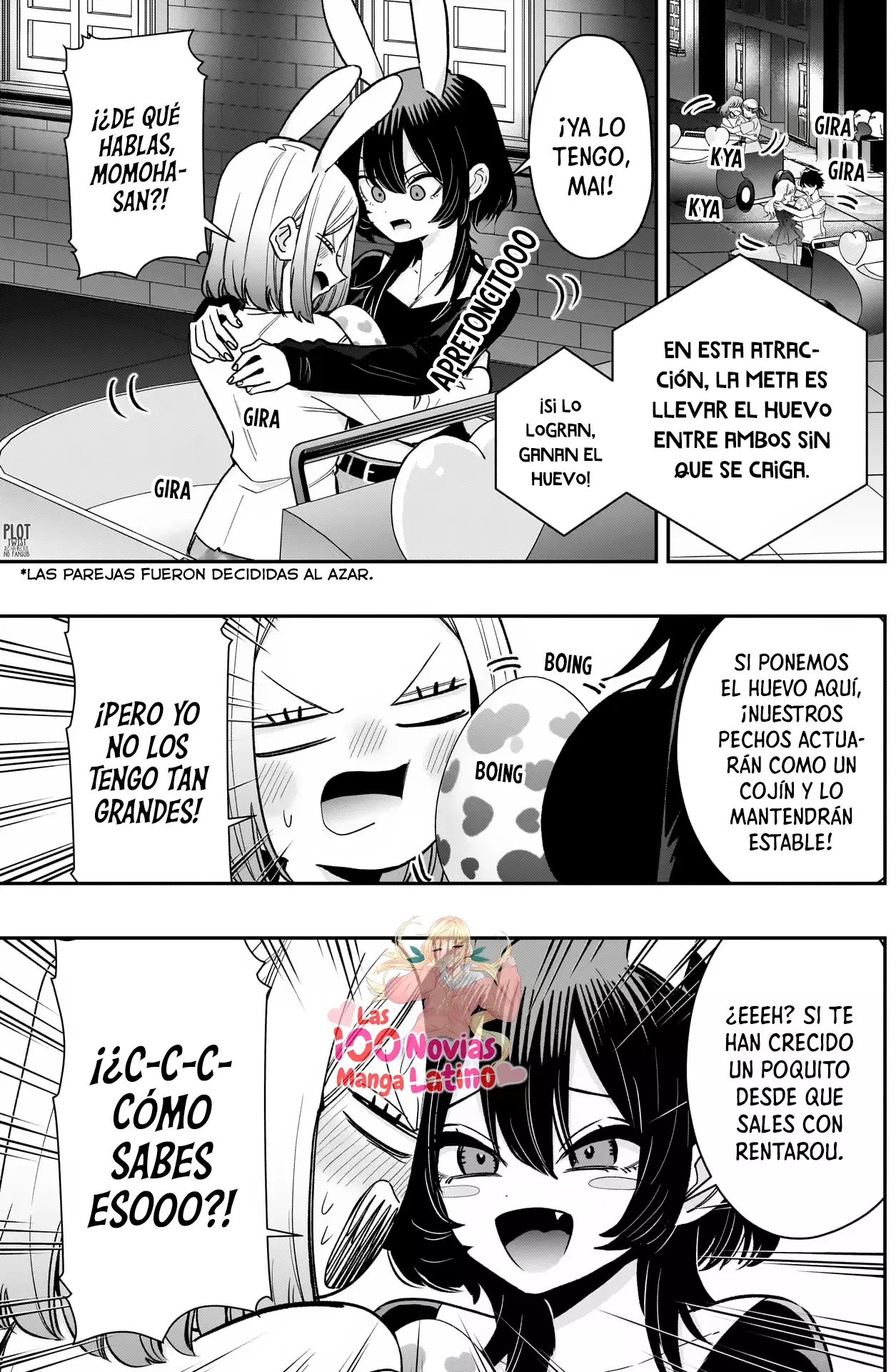 Kimi no koto ga Dai Dai Dai Dai Daisuki na 100-nin no Kanojo Capitulo 227: La familia Rentarou VS Loveneyland: Episodio de Pascua página 4