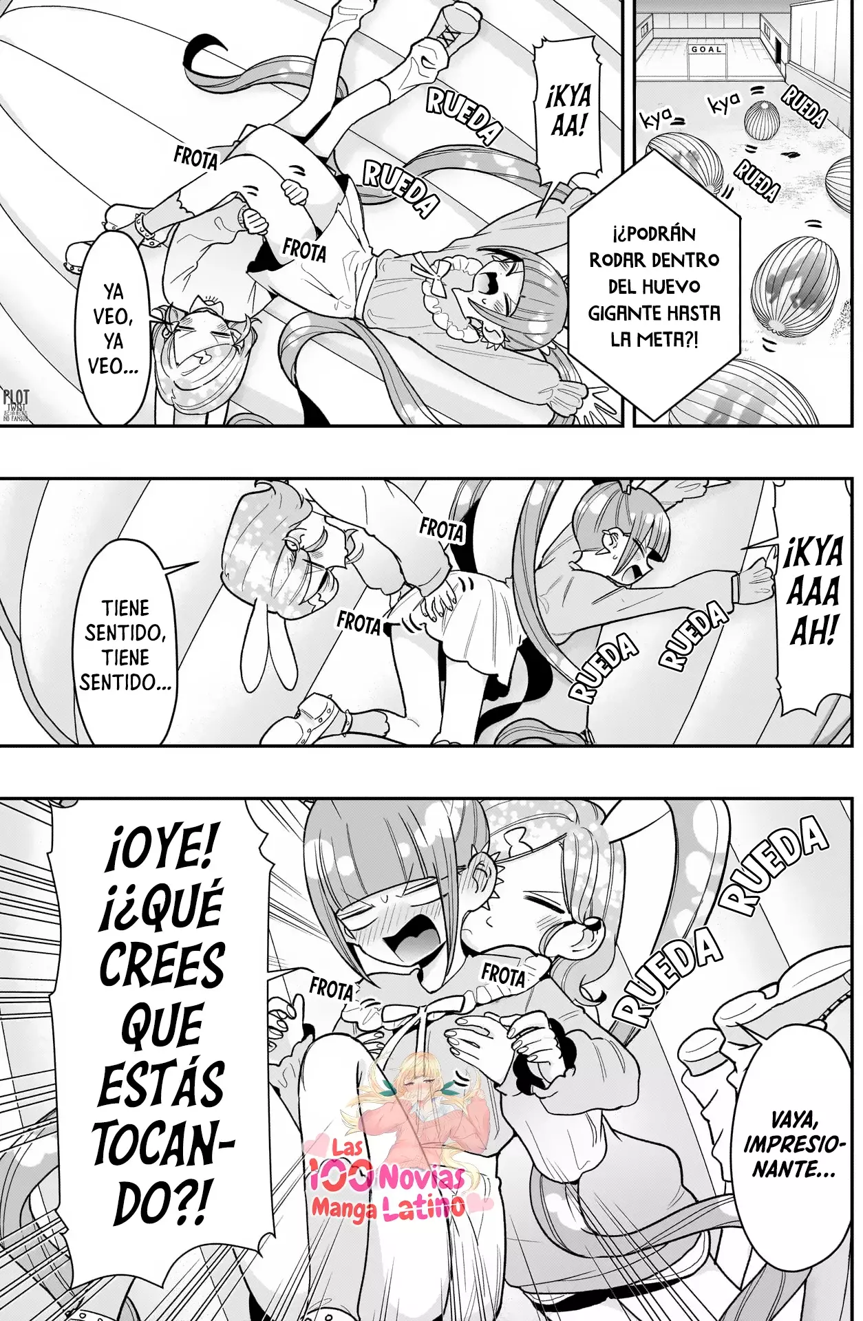 Kimi no koto ga Dai Dai Dai Dai Daisuki na 100-nin no Kanojo Capitulo 227: La familia Rentarou VS Loveneyland: Episodio de Pascua página 9