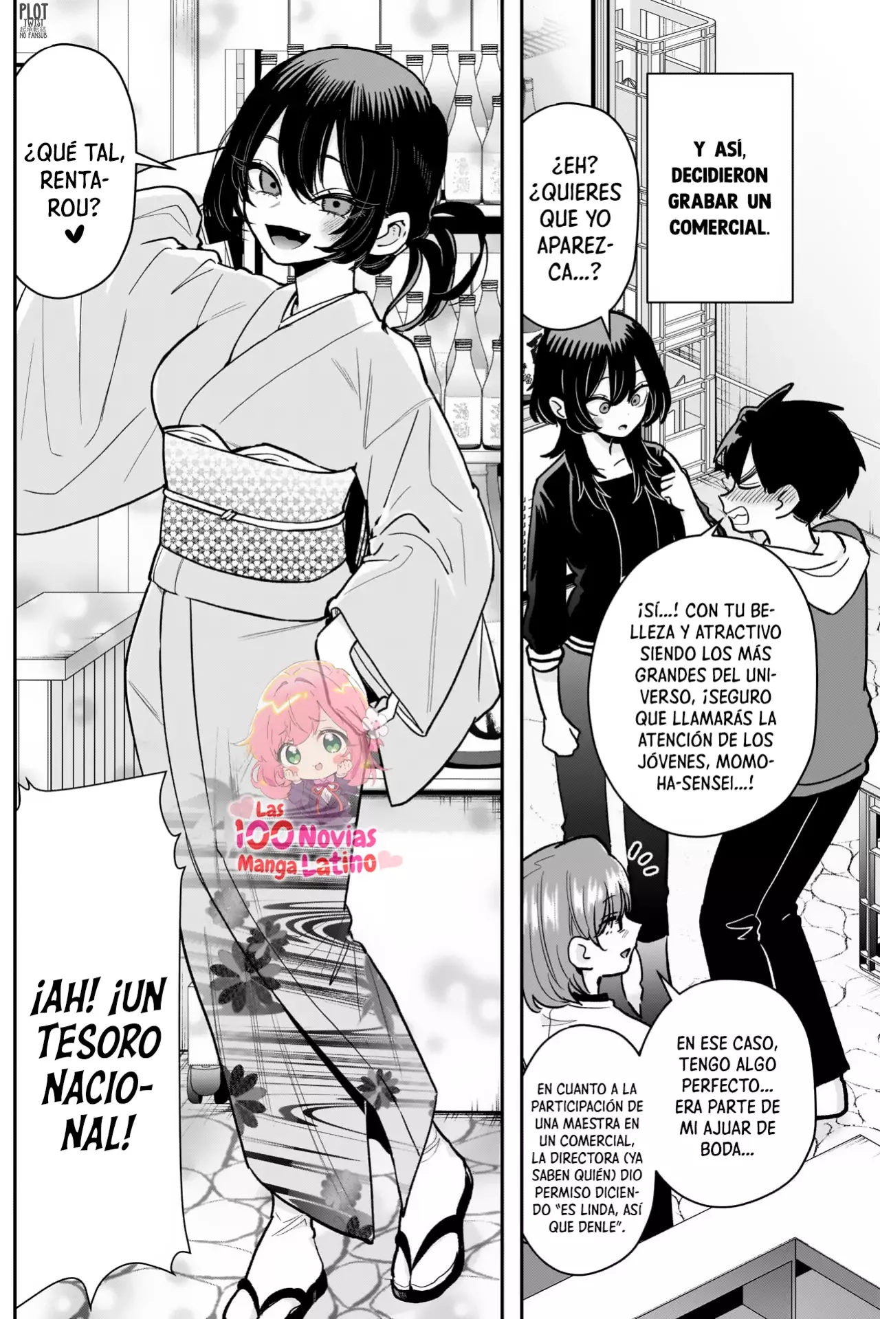 Kimi no koto ga Dai Dai Dai Dai Daisuki na 100-nin no Kanojo Capitulo 229: Momoha-sensei ha crecido en una licorería página 12