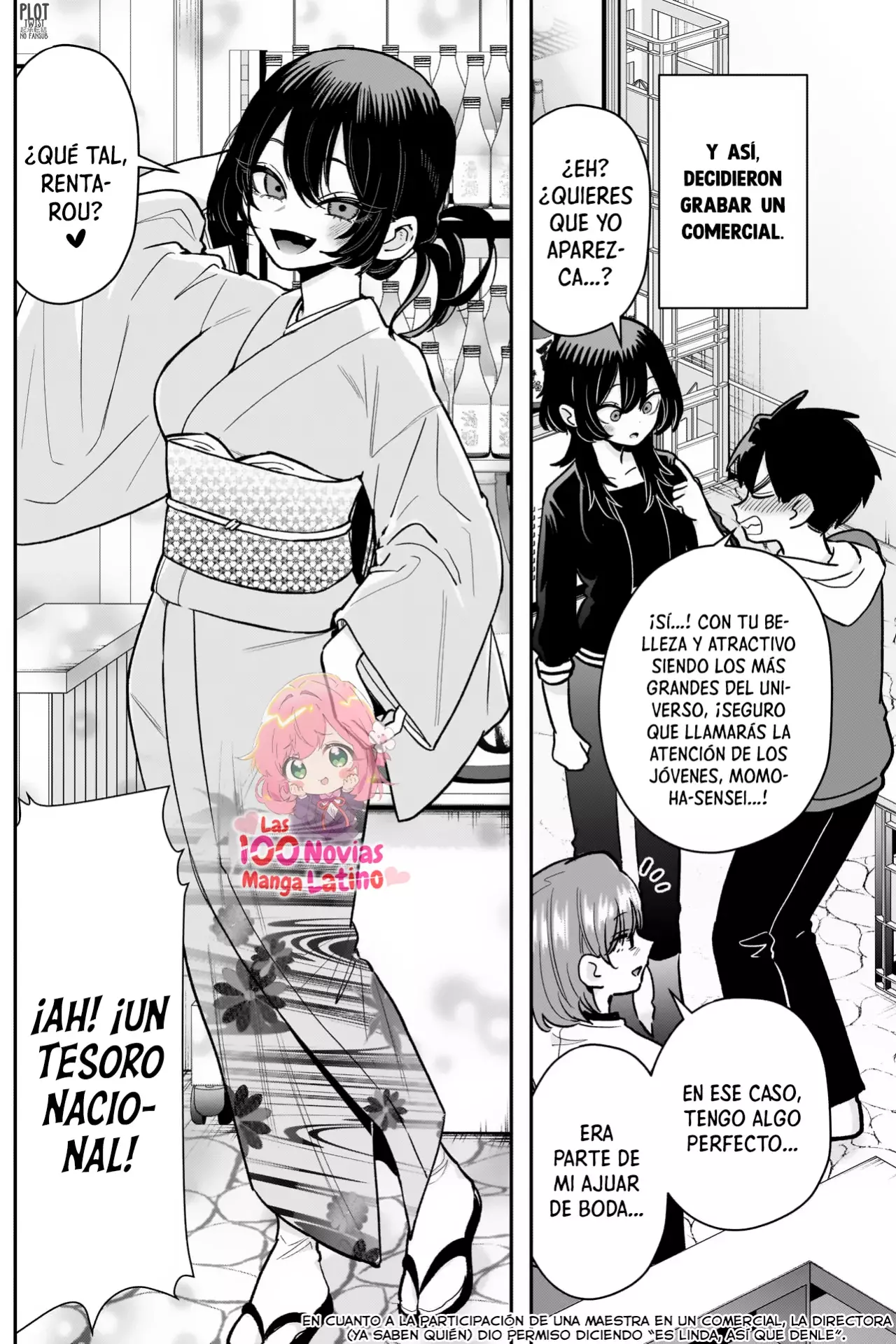 Kimi no koto ga Dai Dai Dai Dai Daisuki na 100-nin no Kanojo Capitulo 229: Momoha-sensei ha crecido en una licorería página 13