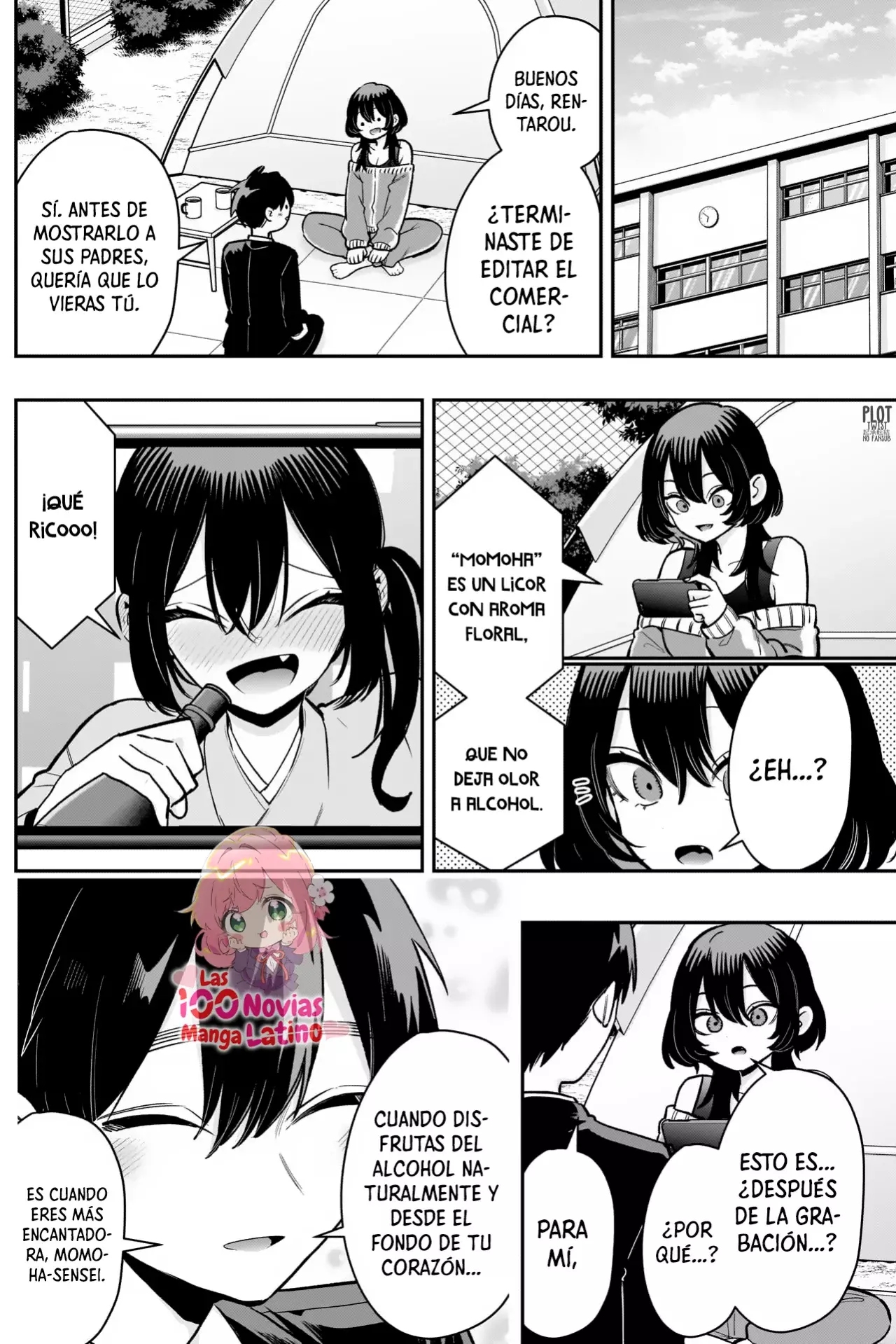 Kimi no koto ga Dai Dai Dai Dai Daisuki na 100-nin no Kanojo Capitulo 229: Momoha-sensei ha crecido en una licorería página 17