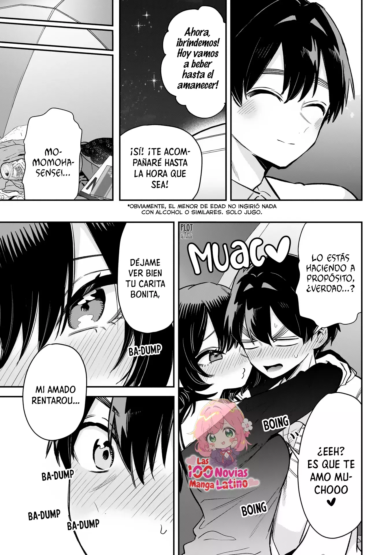 Kimi no koto ga Dai Dai Dai Dai Daisuki na 100-nin no Kanojo Capitulo 229: Momoha-sensei ha crecido en una licorería página 22