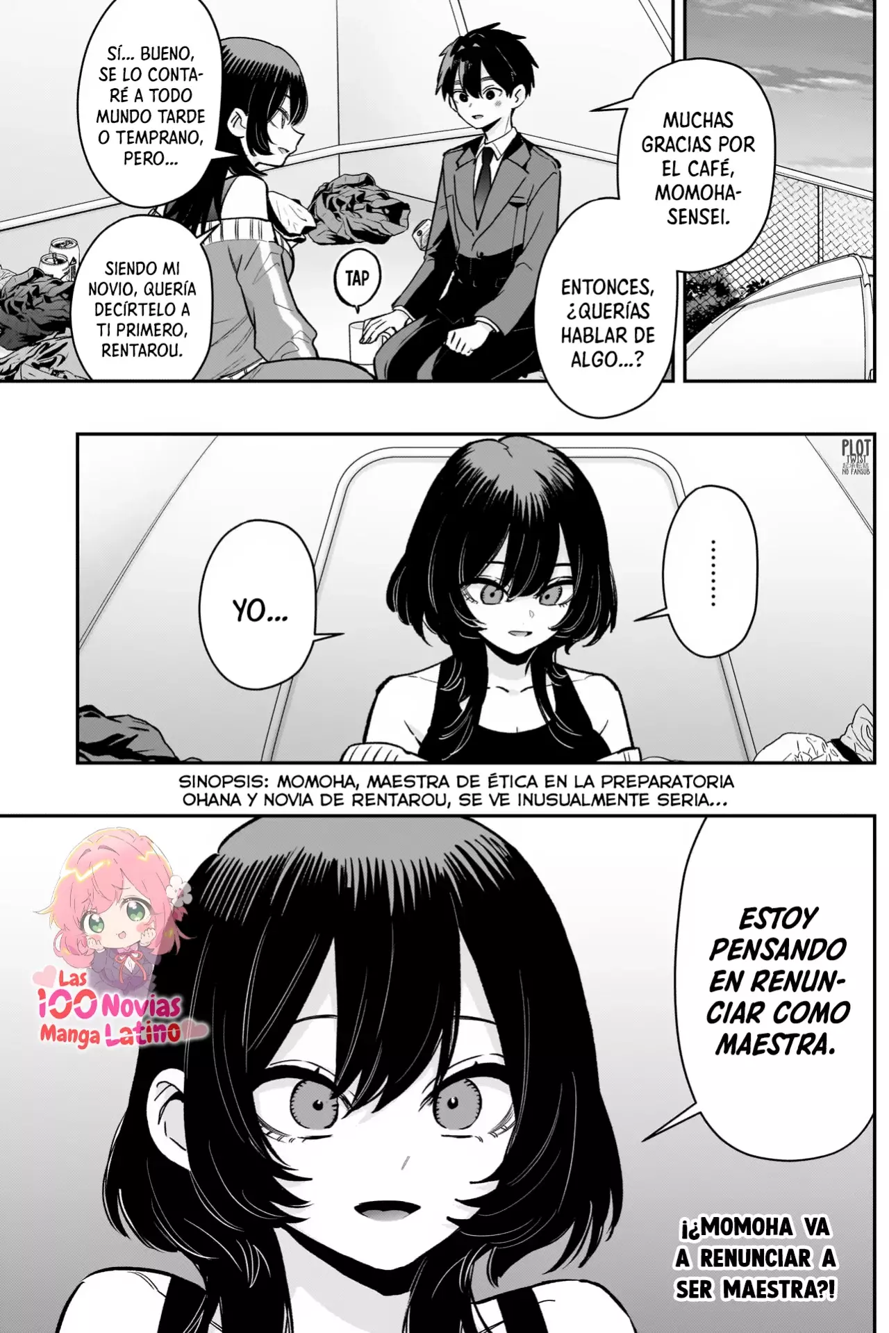 Kimi no koto ga Dai Dai Dai Dai Daisuki na 100-nin no Kanojo Capitulo 229: Momoha-sensei ha crecido en una licorería página 3