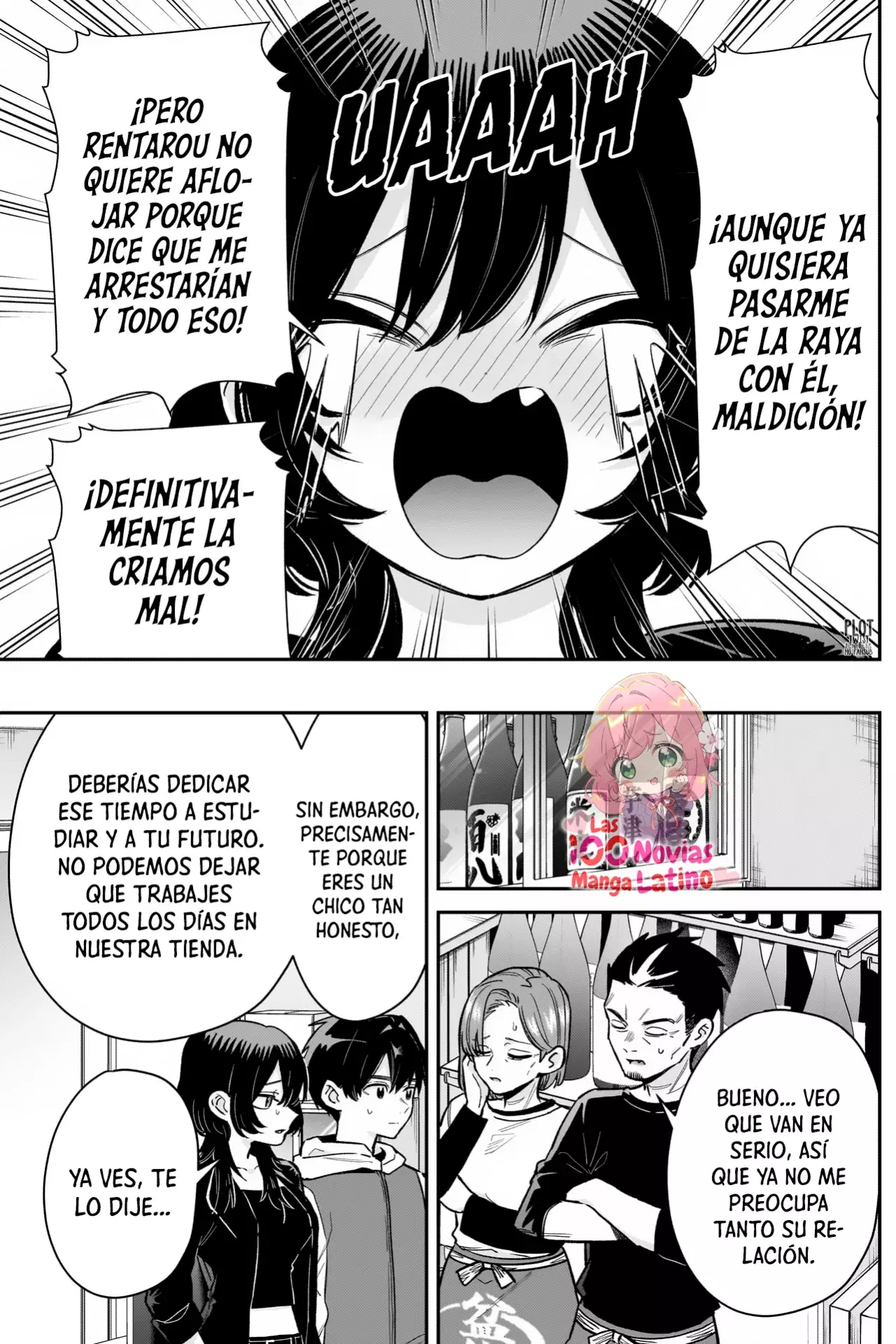 Kimi no koto ga Dai Dai Dai Dai Daisuki na 100-nin no Kanojo Capitulo 229: Momoha-sensei ha crecido en una licorería página 9