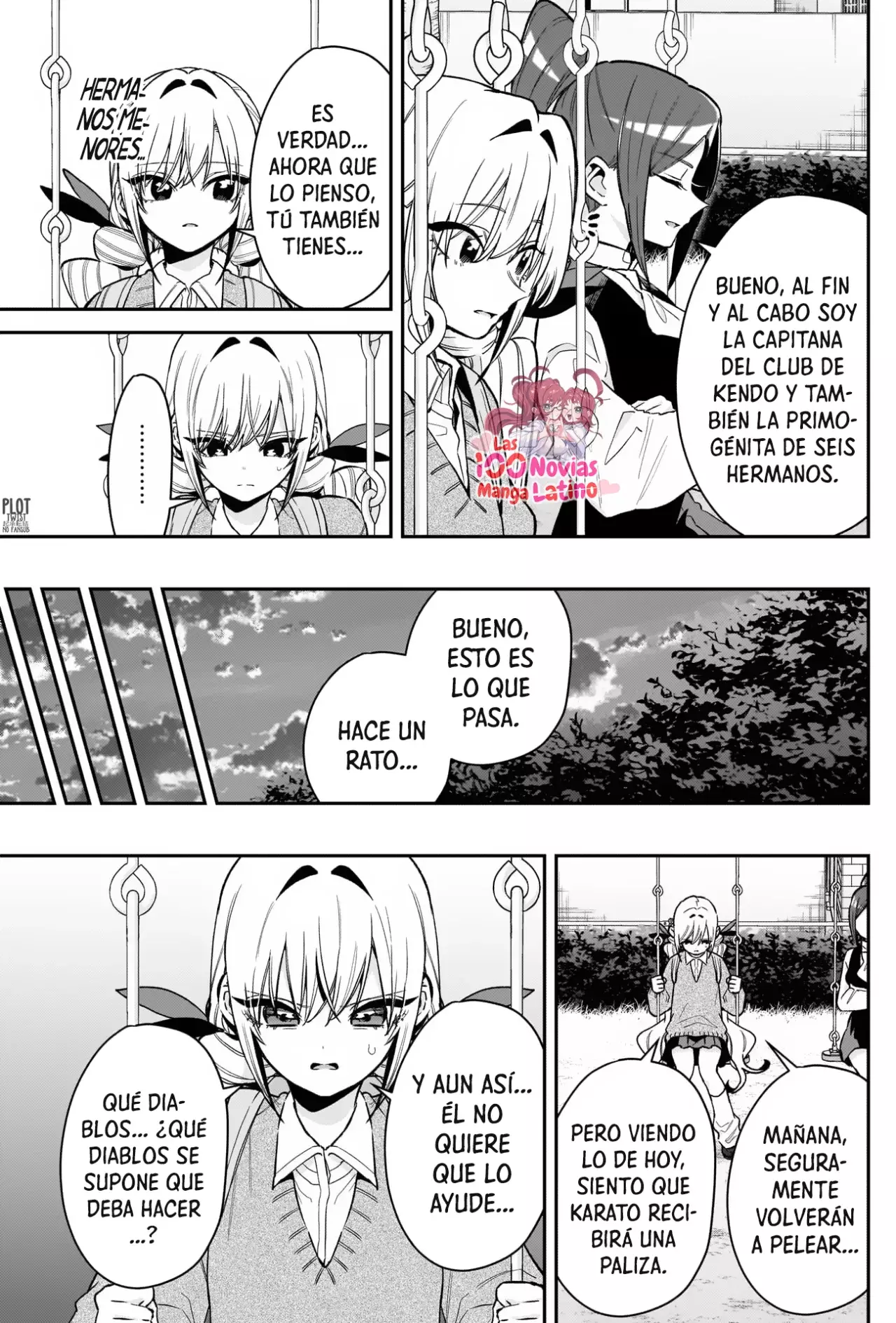 Kimi no koto ga Dai Dai Dai Dai Daisuki na 100-nin no Kanojo Capitulo 230: Hermana mayor, primogénita y senpai página 8