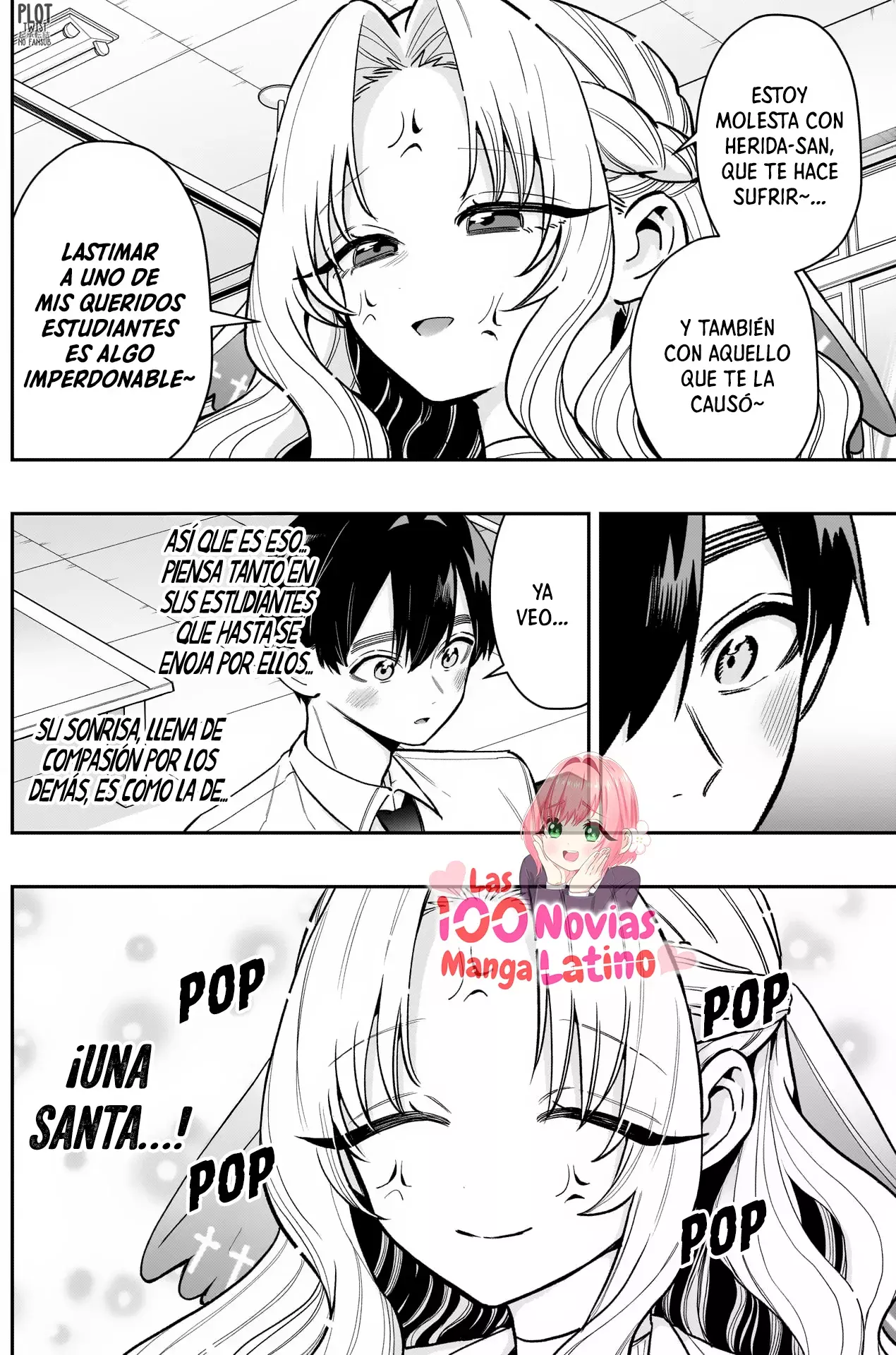 Kimi no koto ga Dai Dai Dai Dai Daisuki na 100-nin no Kanojo Capitulo 231: Jiai-sensei, de la enfermería página 10
