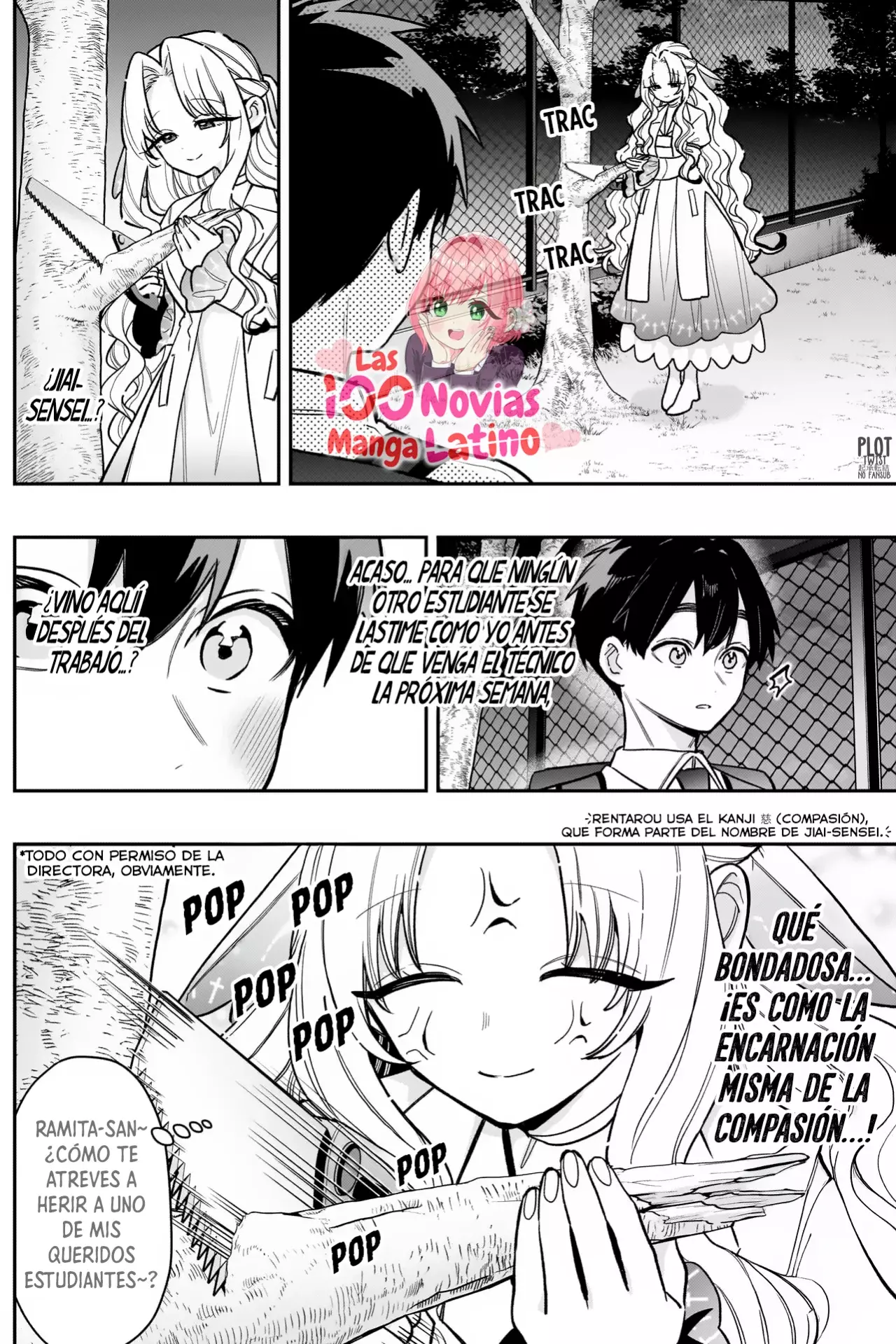 Kimi no koto ga Dai Dai Dai Dai Daisuki na 100-nin no Kanojo Capitulo 231: Jiai-sensei, de la enfermería página 14