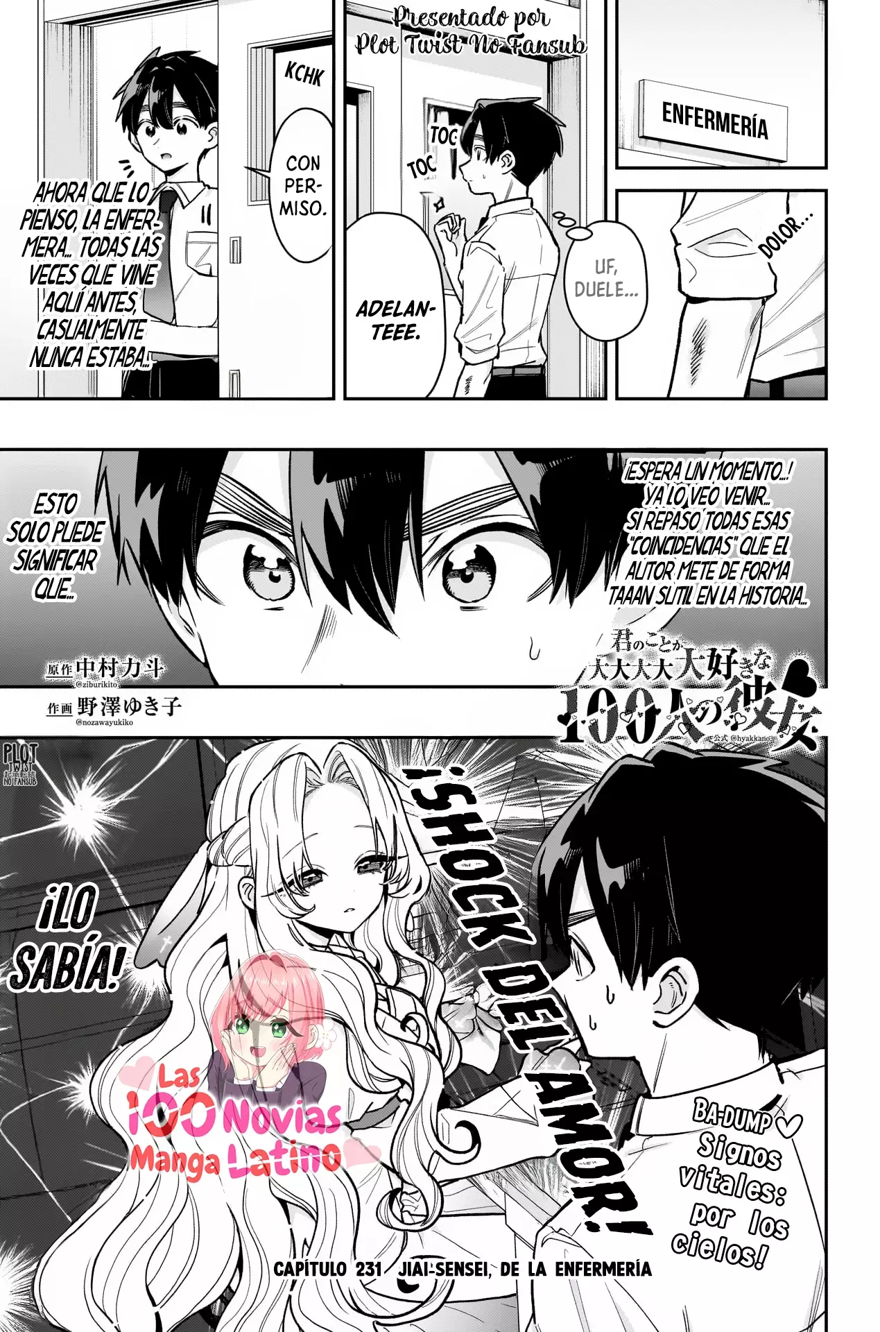 Kimi no koto ga Dai Dai Dai Dai Daisuki na 100-nin no Kanojo Capitulo 231: Jiai-sensei, de la enfermería página 2