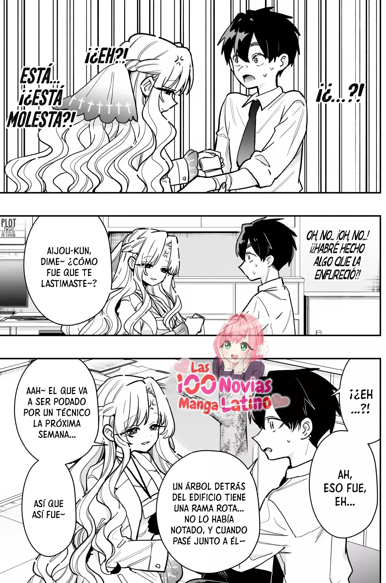 Kimi no koto ga Dai Dai Dai Dai Daisuki na 100-nin no Kanojo Capitulo 231: Jiai-sensei, de la enfermería página 7