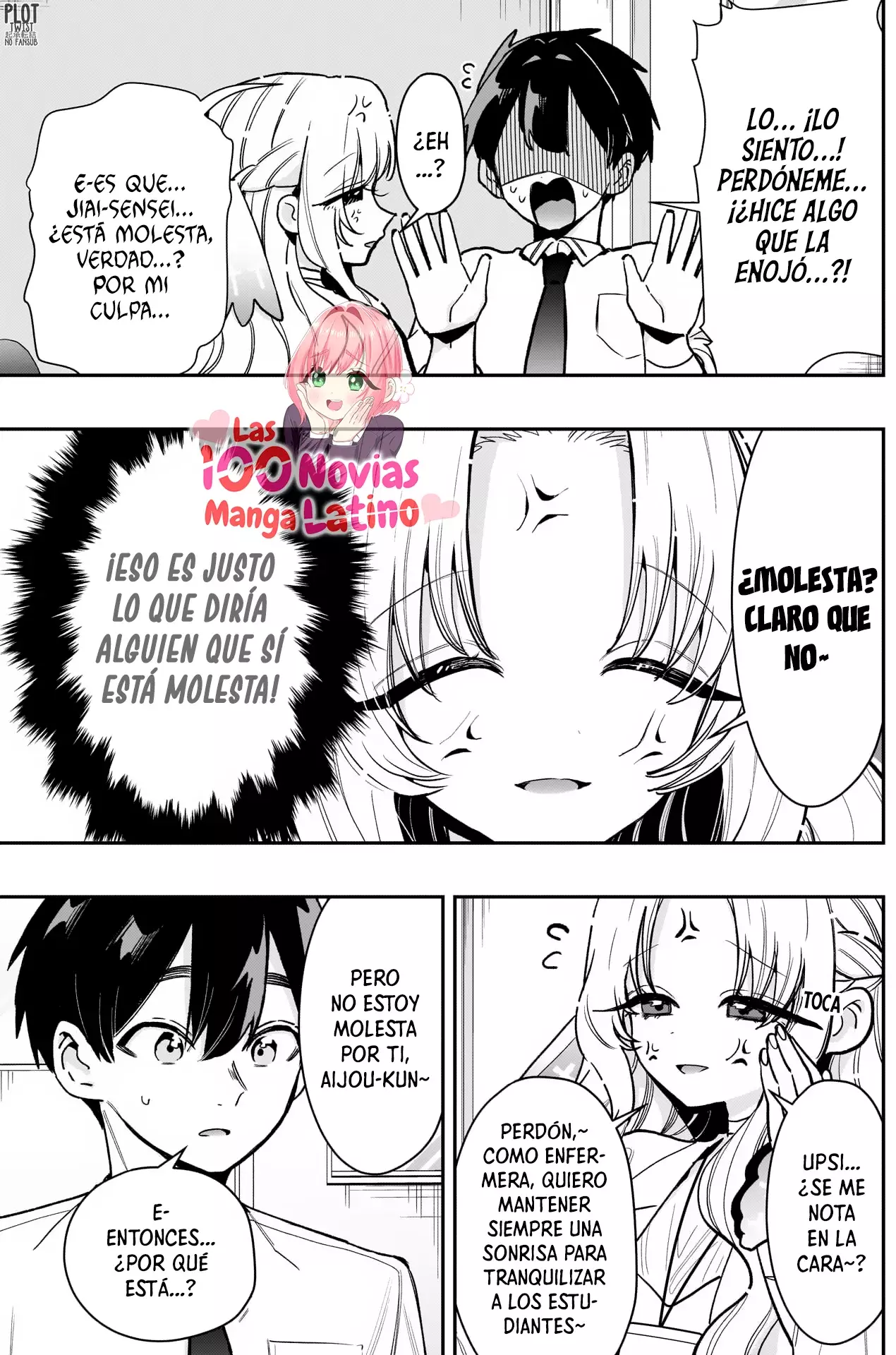 Kimi no koto ga Dai Dai Dai Dai Daisuki na 100-nin no Kanojo Capitulo 231: Jiai-sensei, de la enfermería página 9